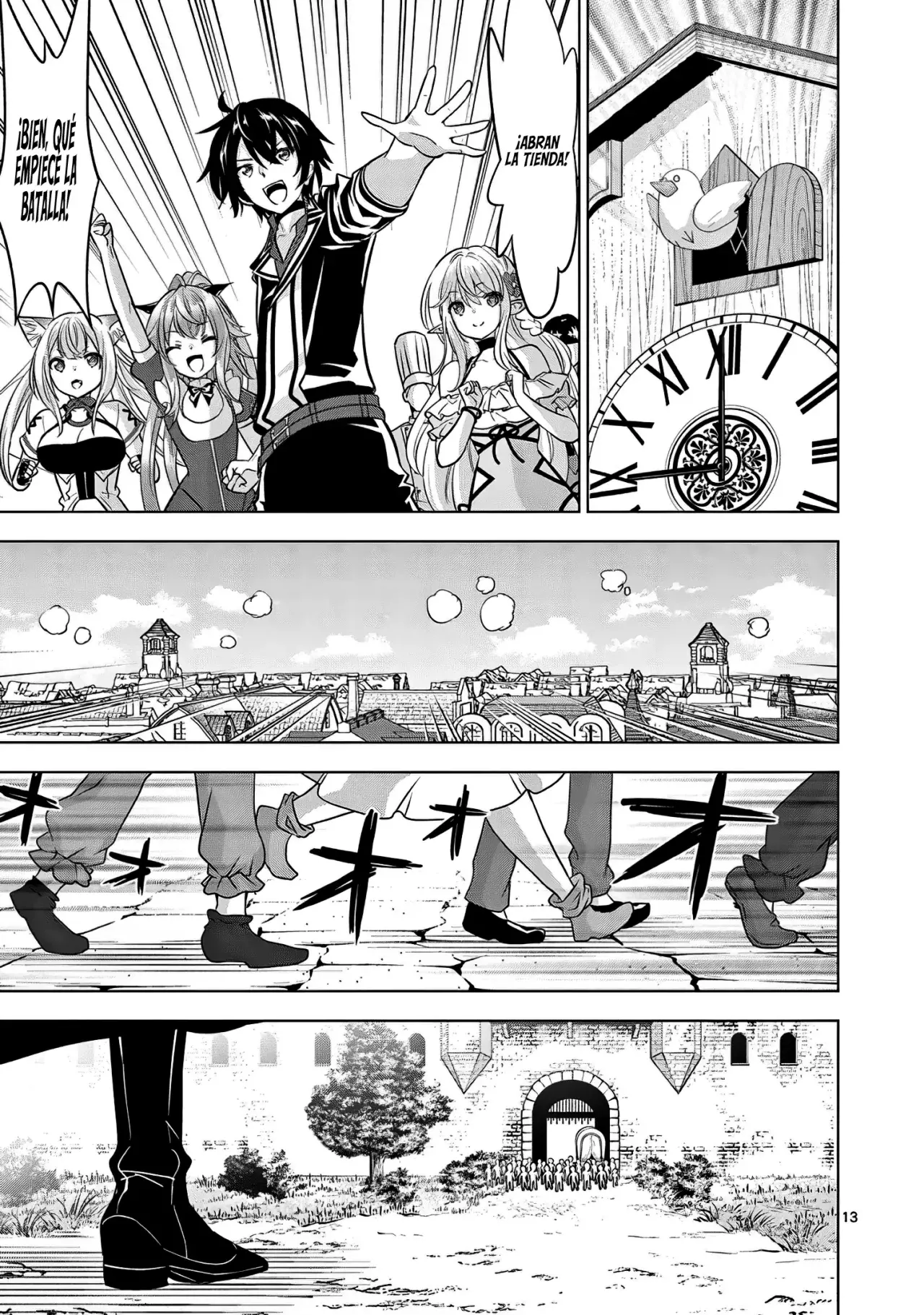 Read Shijou Saikyou Orc-san no Tanoshii Isekai Harem-zukuri ES Manga Online