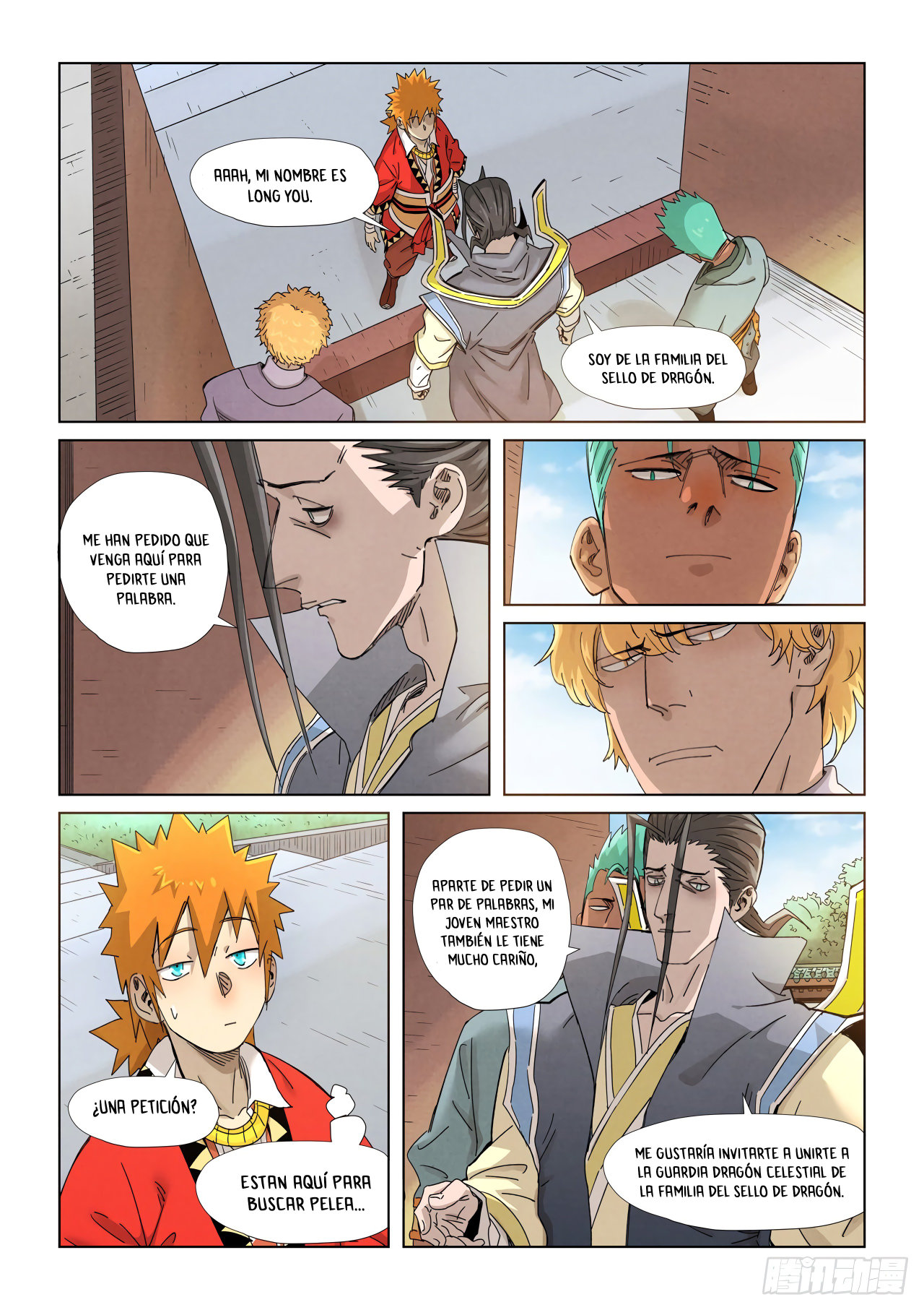 Read Tales of Demons and Gods ES Manga Online