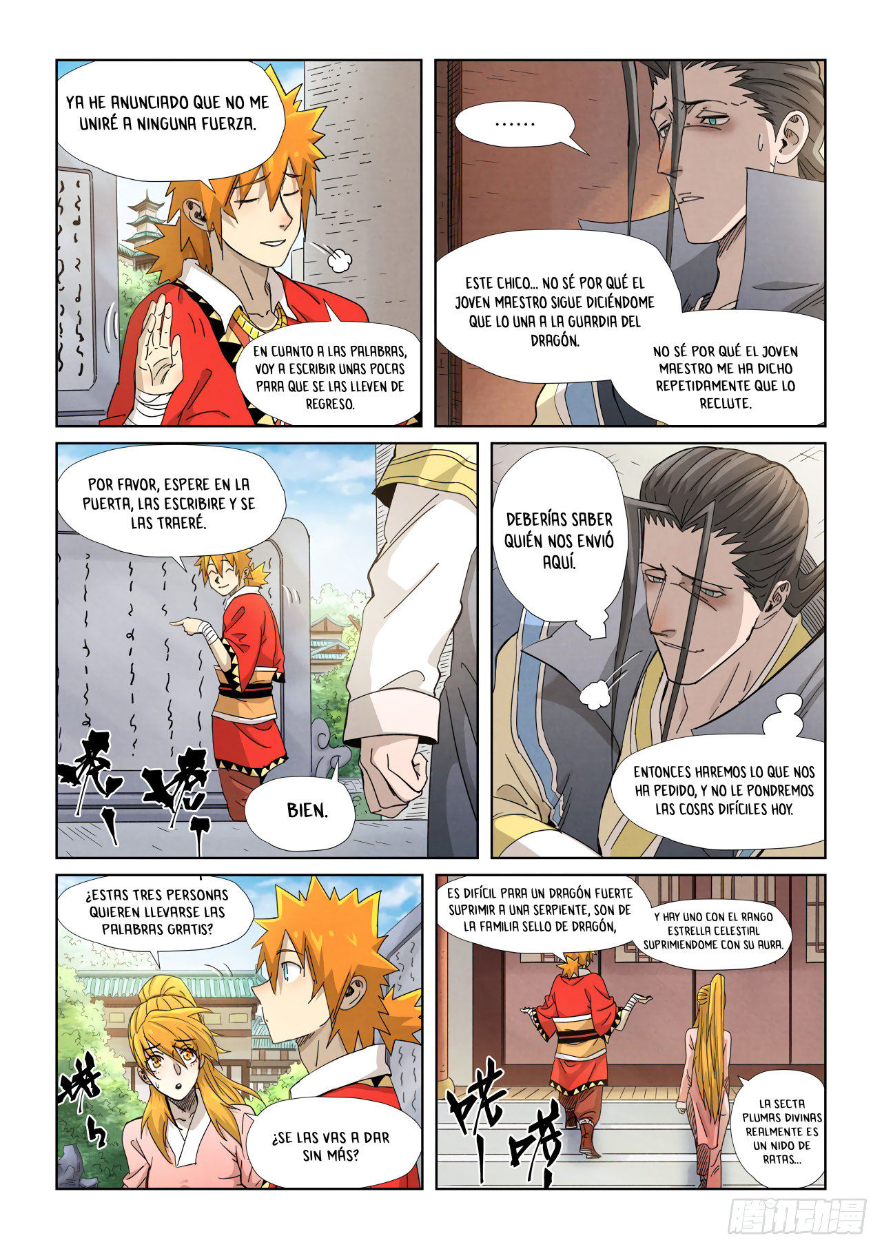Read Tales of Demons and Gods ES Manga Online