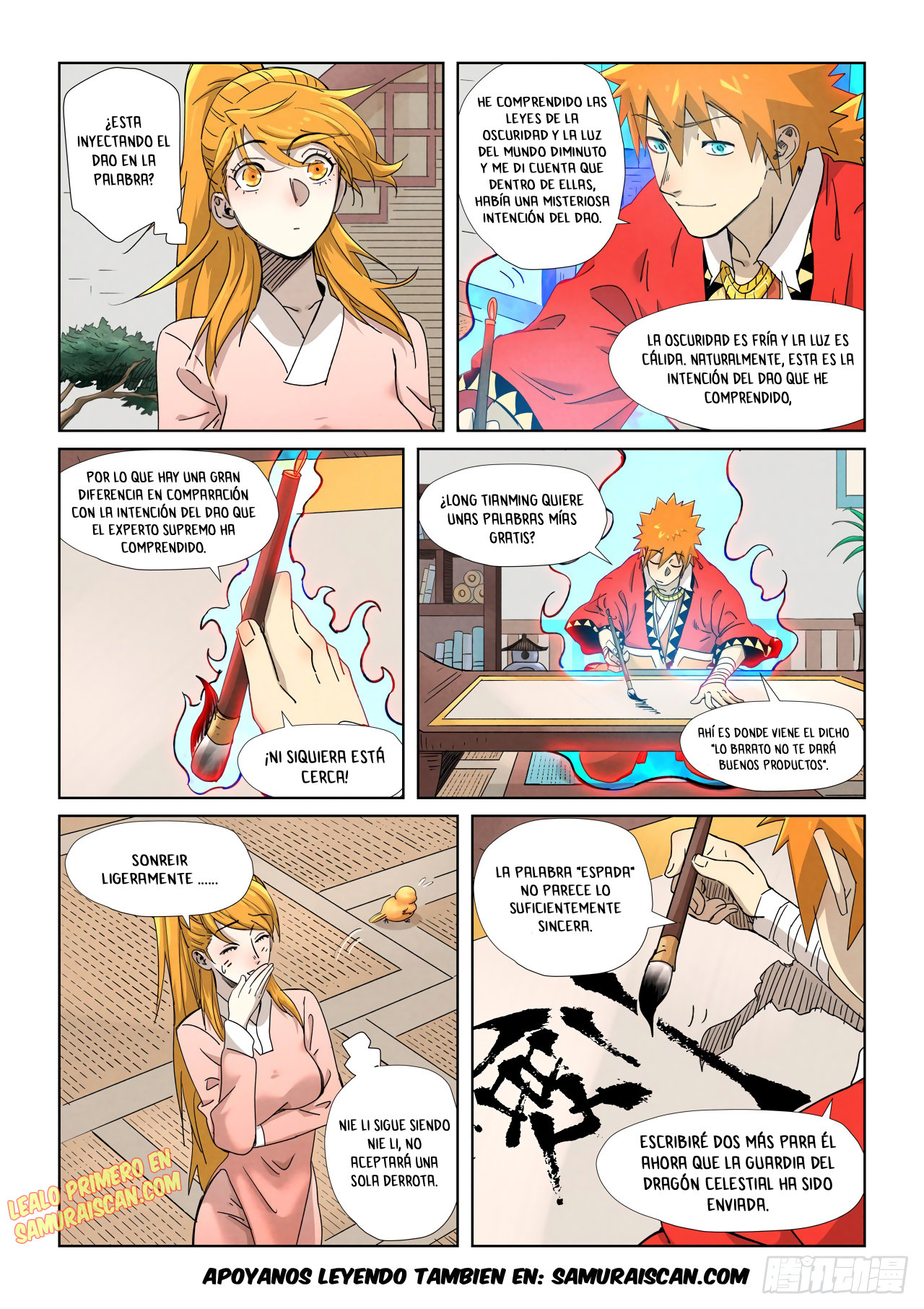 Read Tales of Demons and Gods ES Manga Online