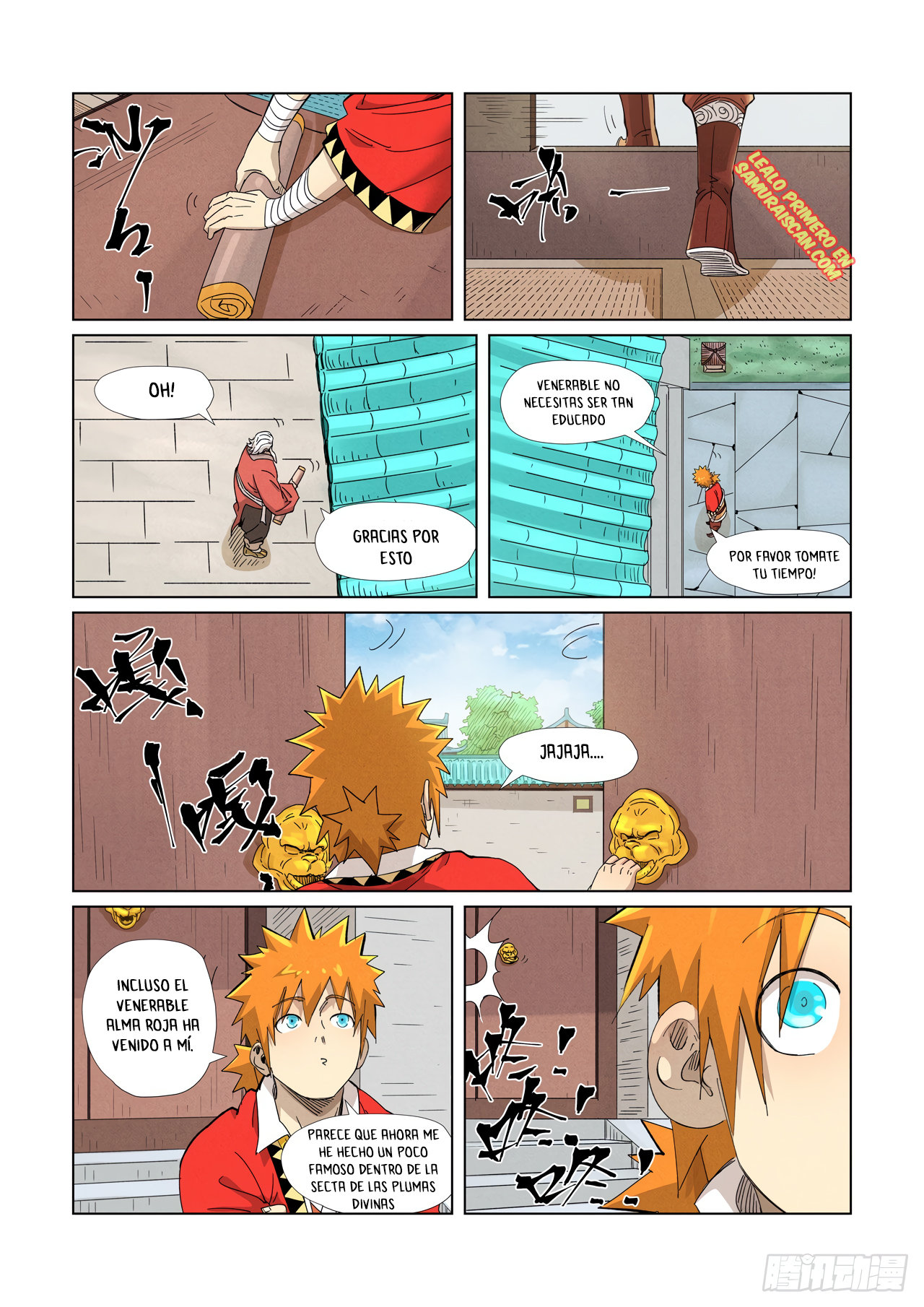 Read Tales of Demons and Gods ES Manga Online