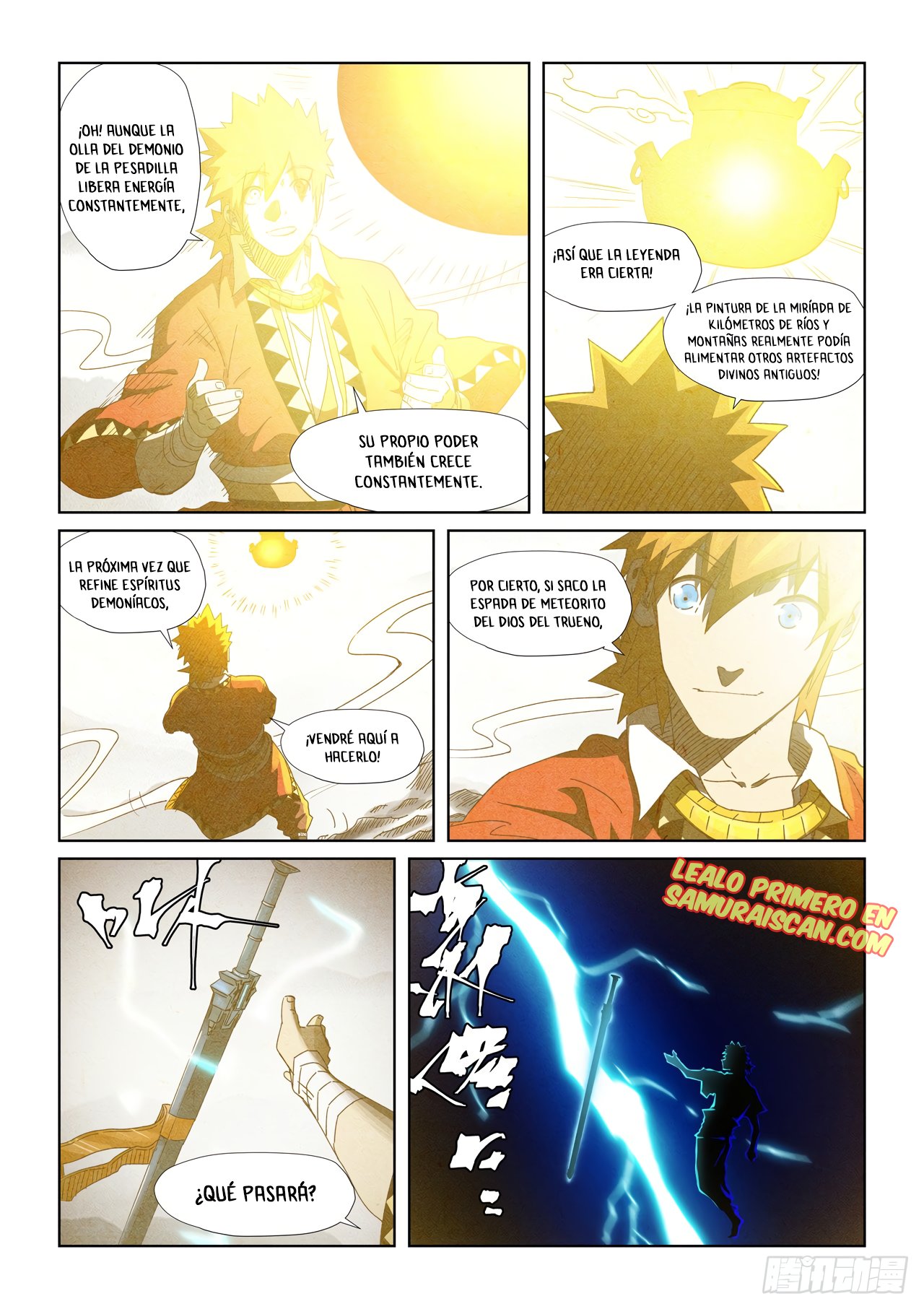 Read Tales of Demons and Gods ES Manga Online