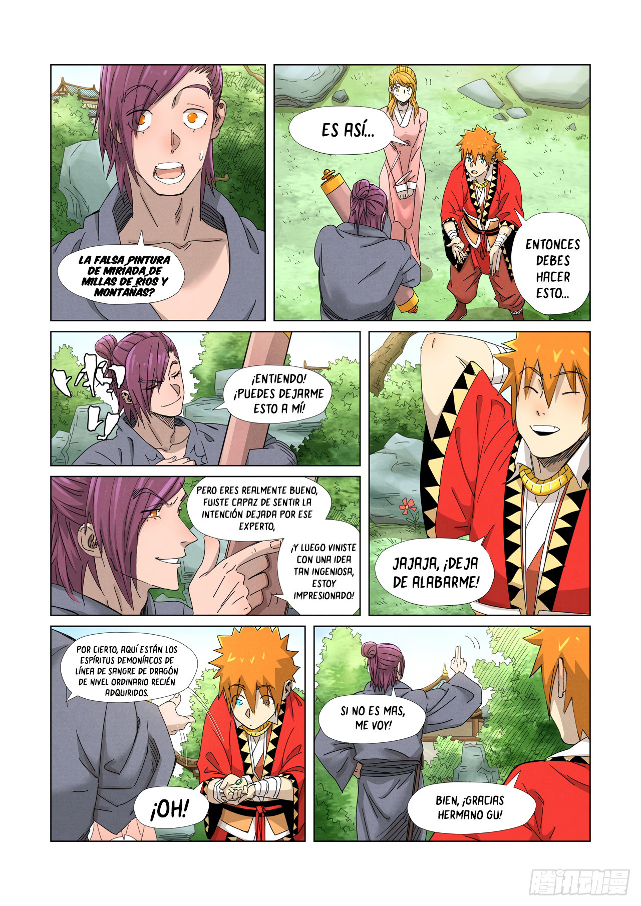 Read Tales of Demons and Gods ES Manga Online