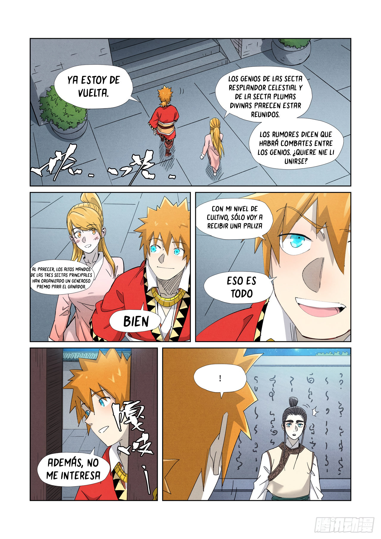 Read Tales of Demons and Gods ES Manga Online
