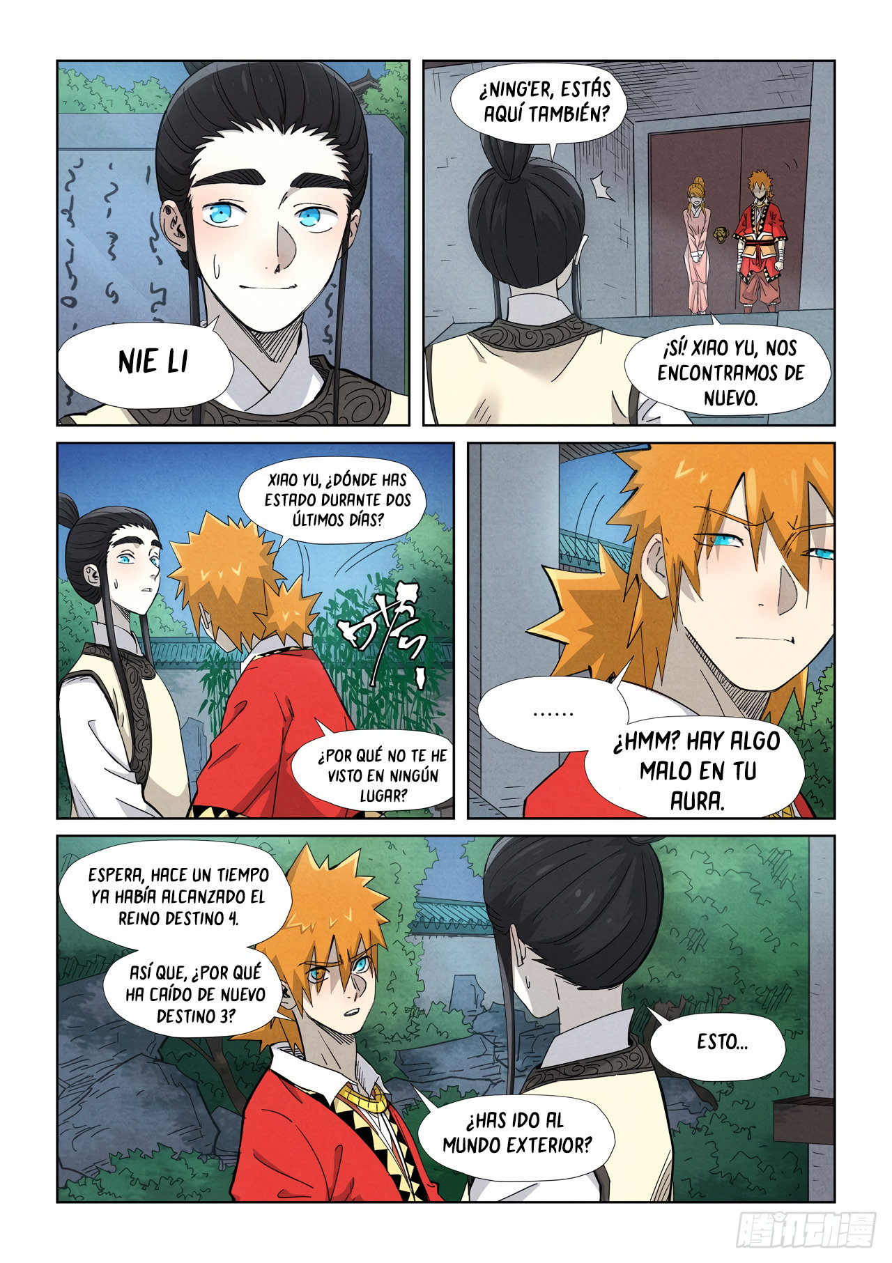 Read Tales of Demons and Gods ES Manga Online