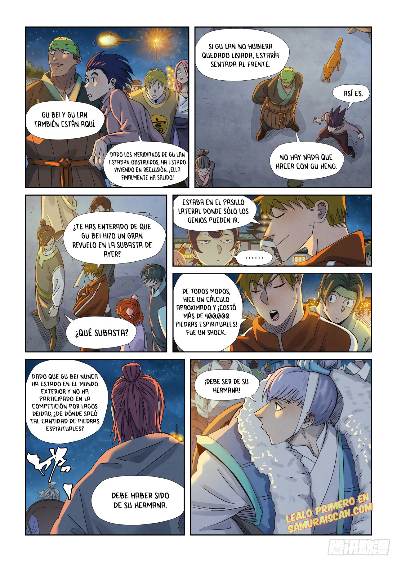 Read Tales of Demons and Gods ES Manga Online