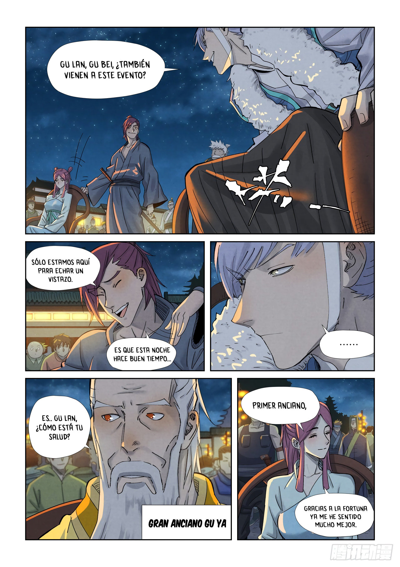 Read Tales of Demons and Gods ES Manga Online
