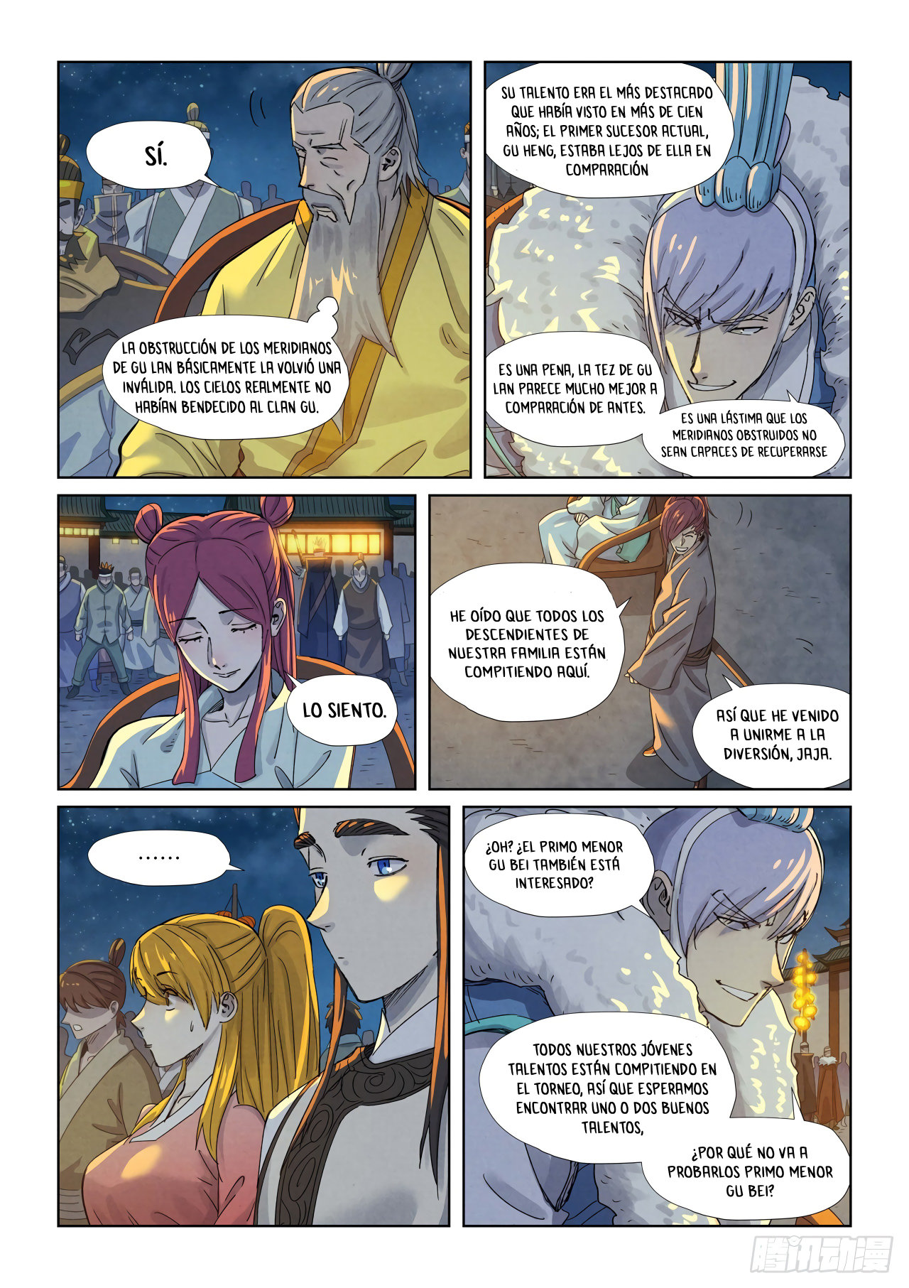 Read Tales of Demons and Gods ES Manga Online