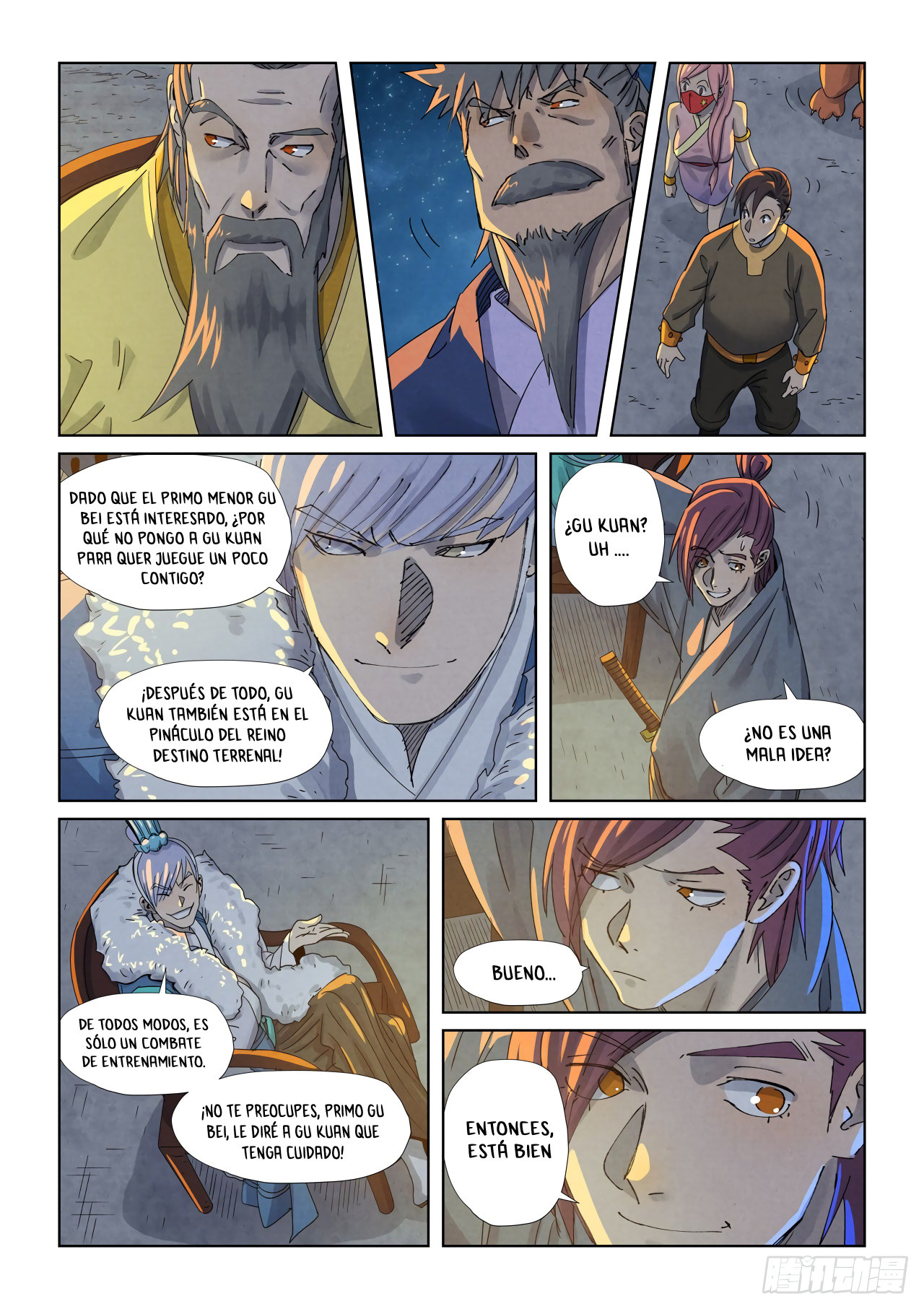 Read Tales of Demons and Gods ES Manga Online