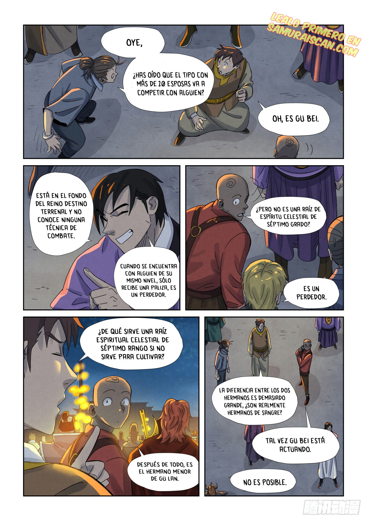 Read Tales of Demons and Gods ES Manga Online