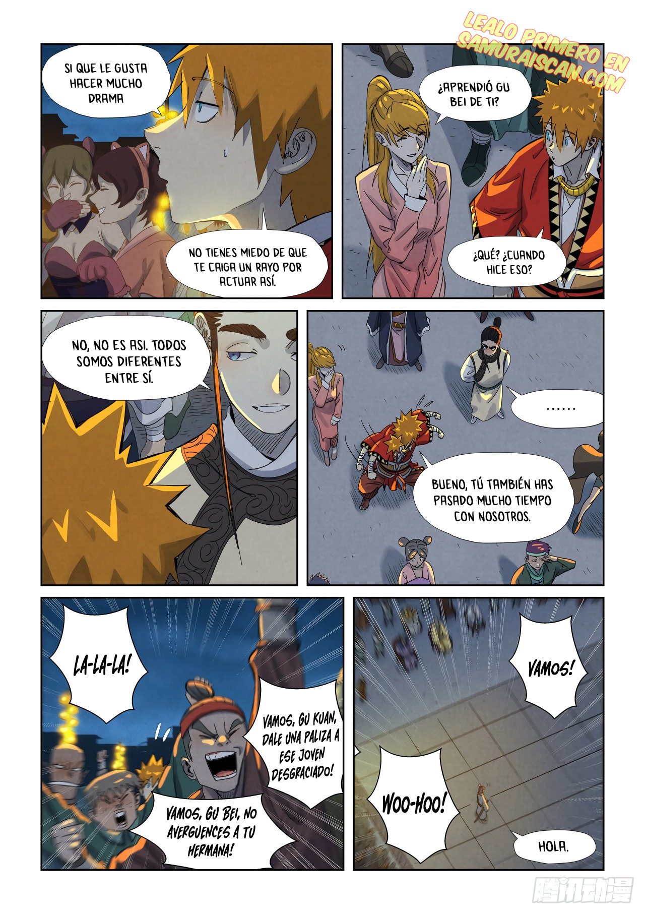 Read Tales of Demons and Gods ES Manga Online