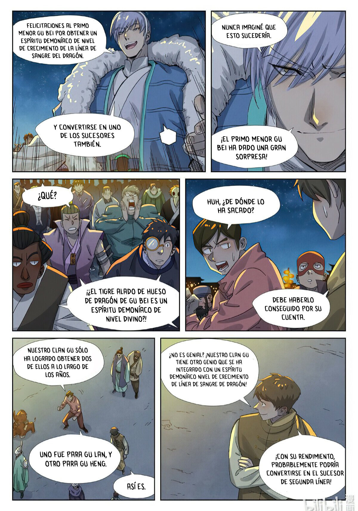 Read Tales of Demons and Gods ES Manga Online