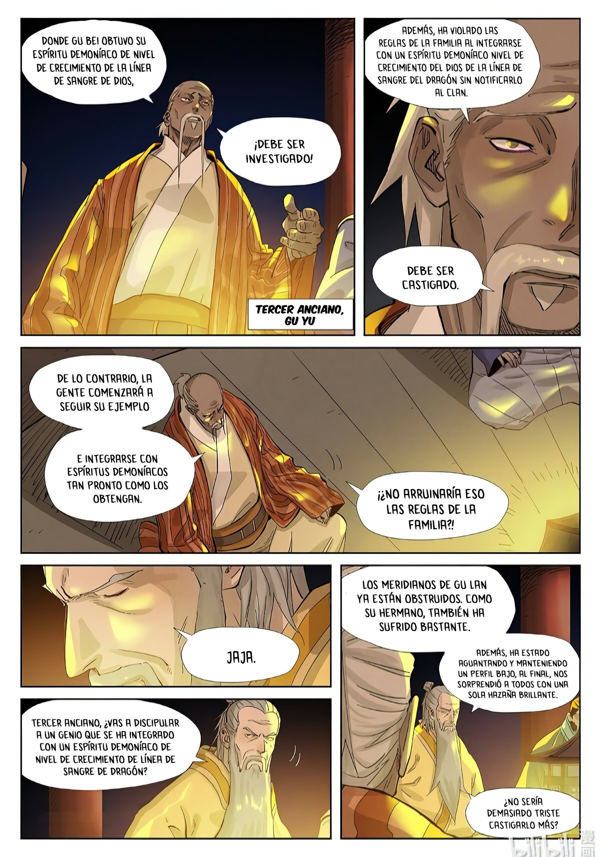 Read Tales of Demons and Gods ES Manga Online
