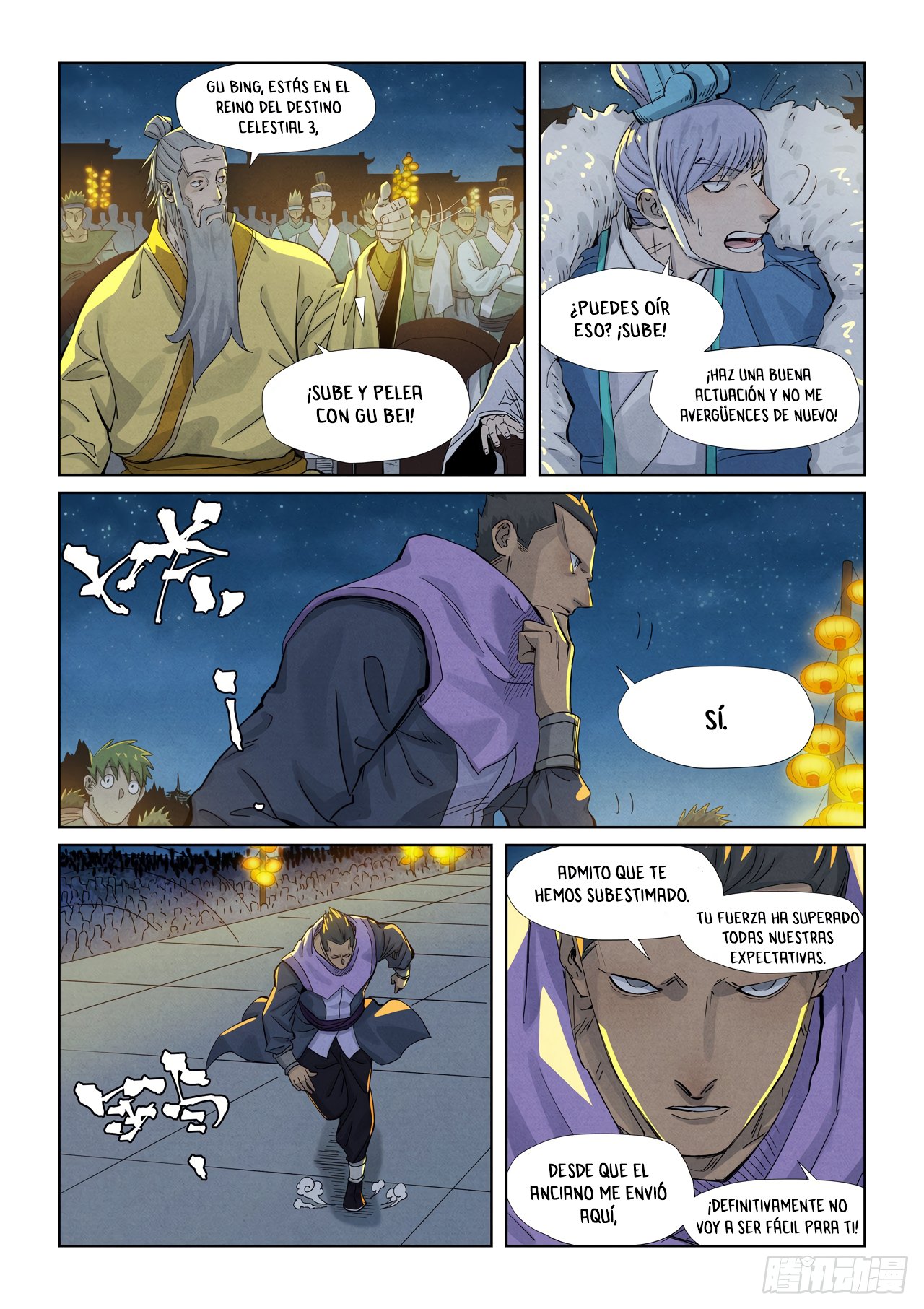 Read Tales of Demons and Gods ES Manga Online