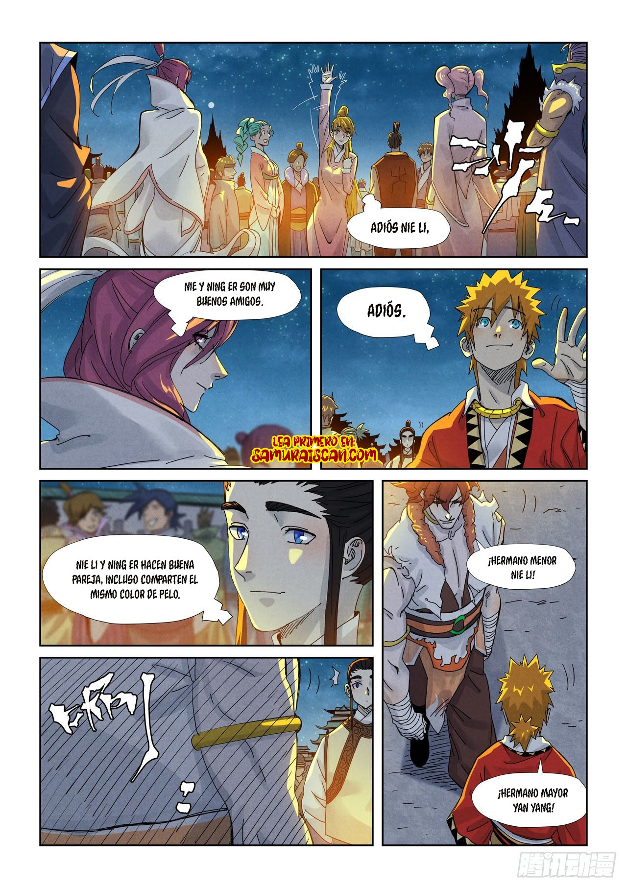 Read Tales of Demons and Gods ES Manga Online