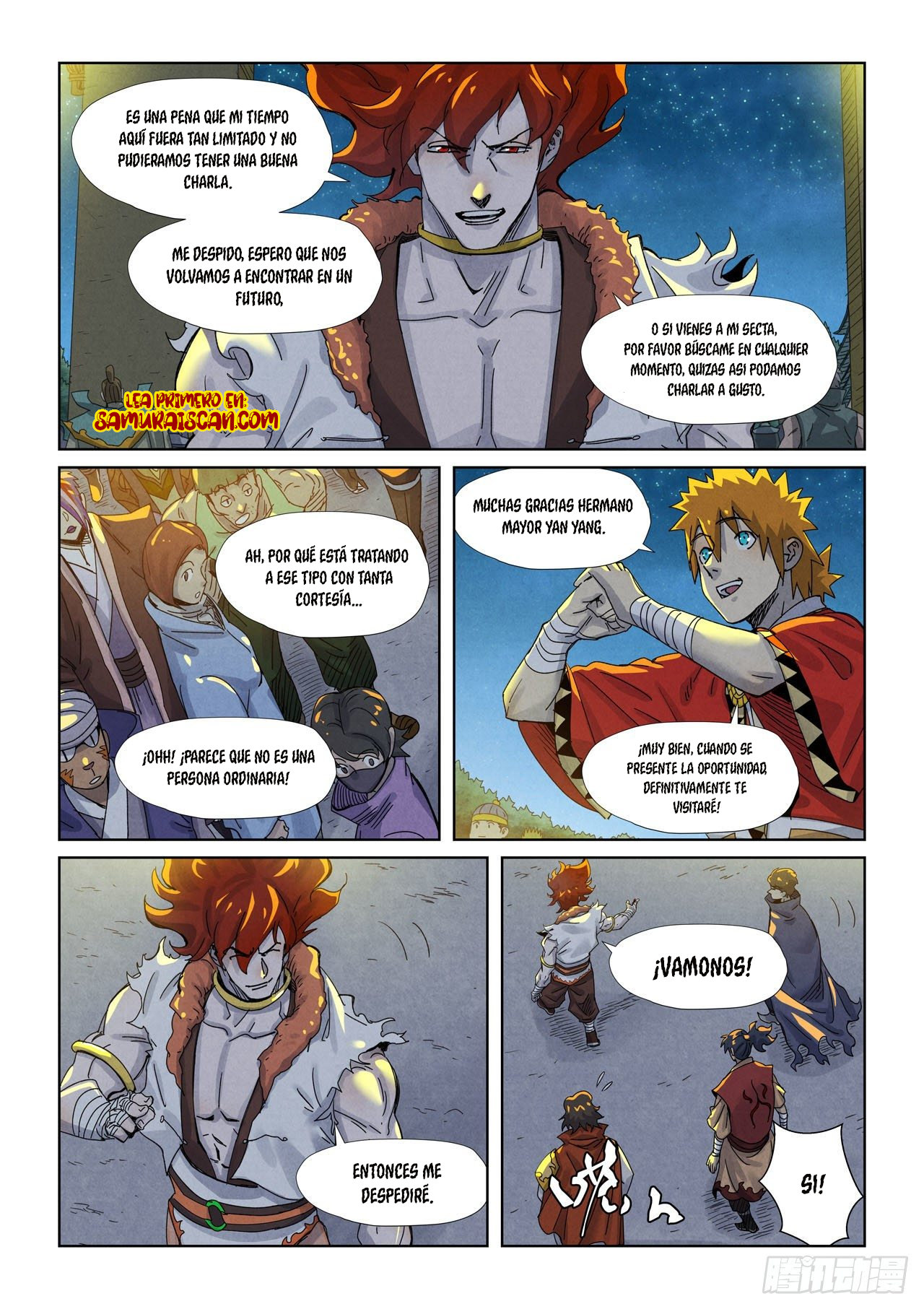 Read Tales of Demons and Gods ES Manga Online