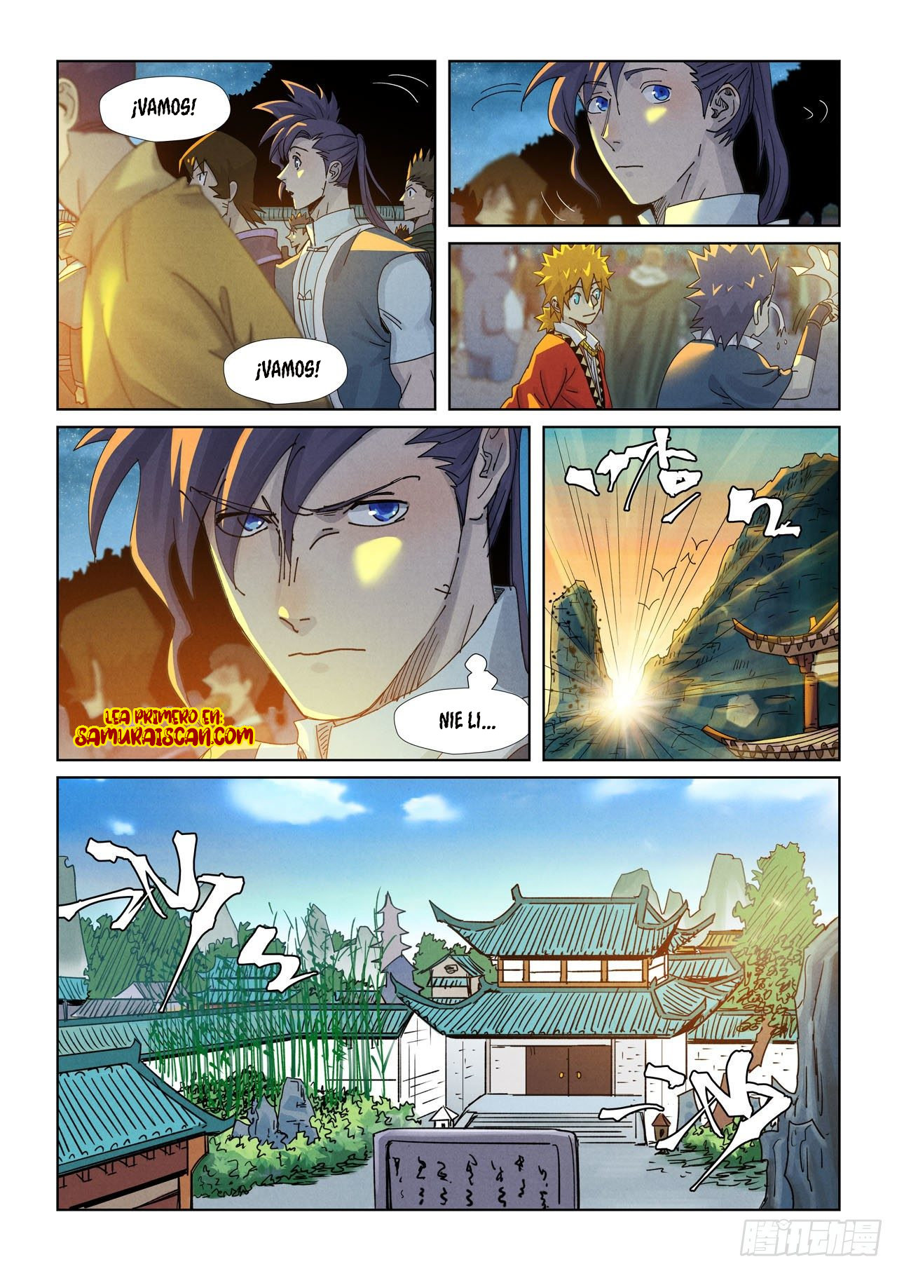 Read Tales of Demons and Gods ES Manga Online