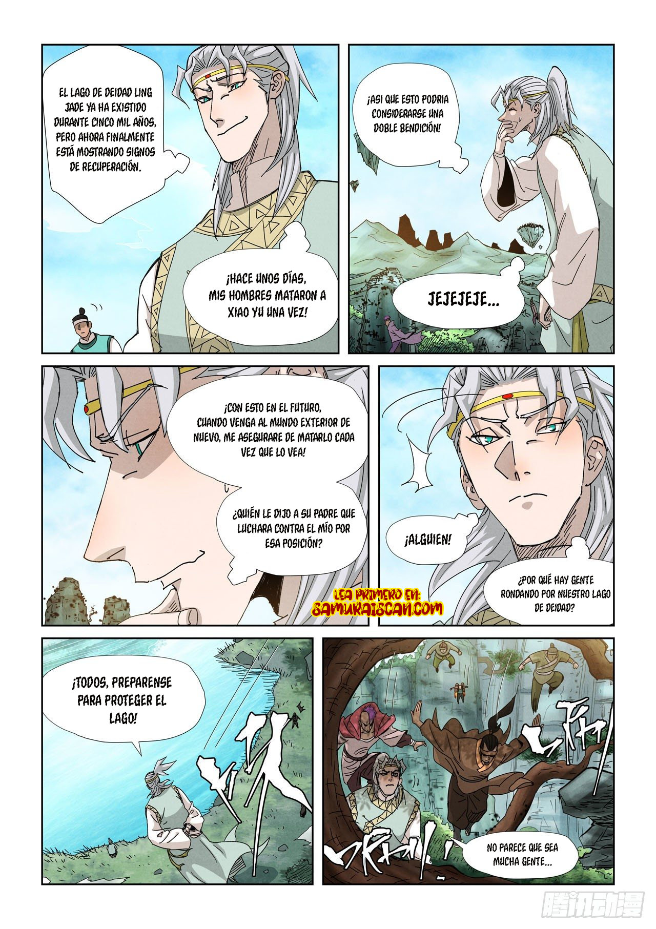 Read Tales of Demons and Gods ES Manga Online