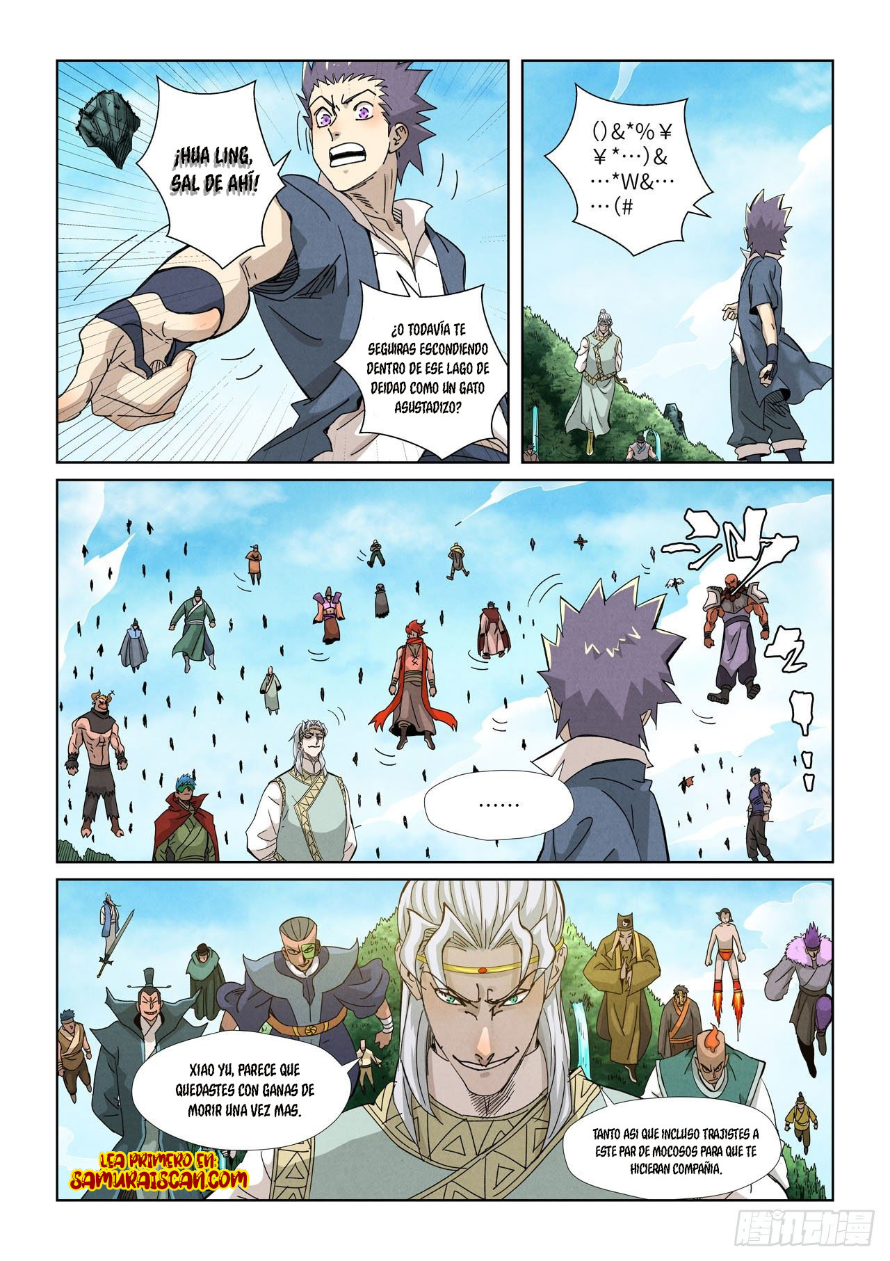 Read Tales of Demons and Gods ES Manga Online
