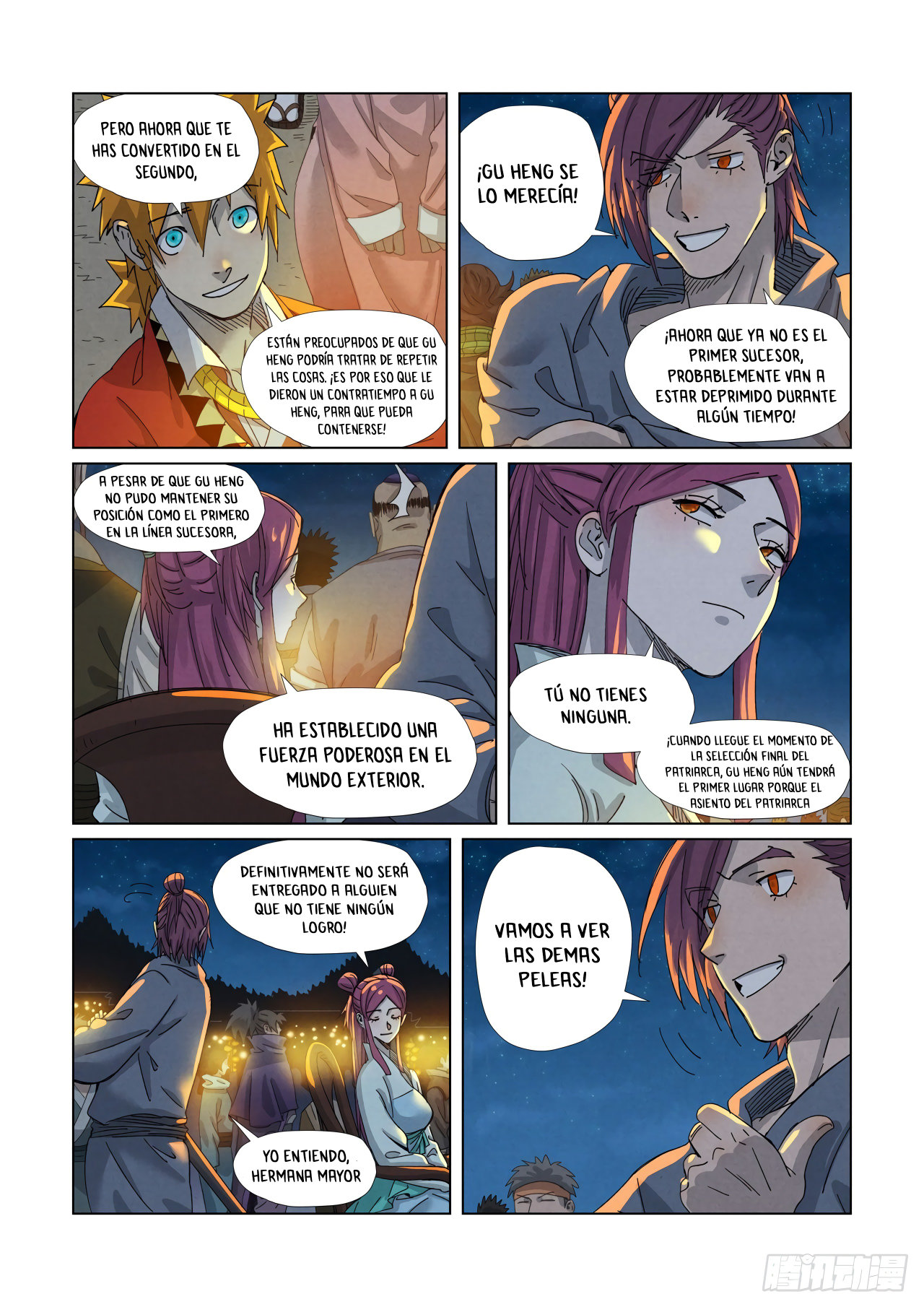 Read Tales of Demons and Gods ES Manga Online