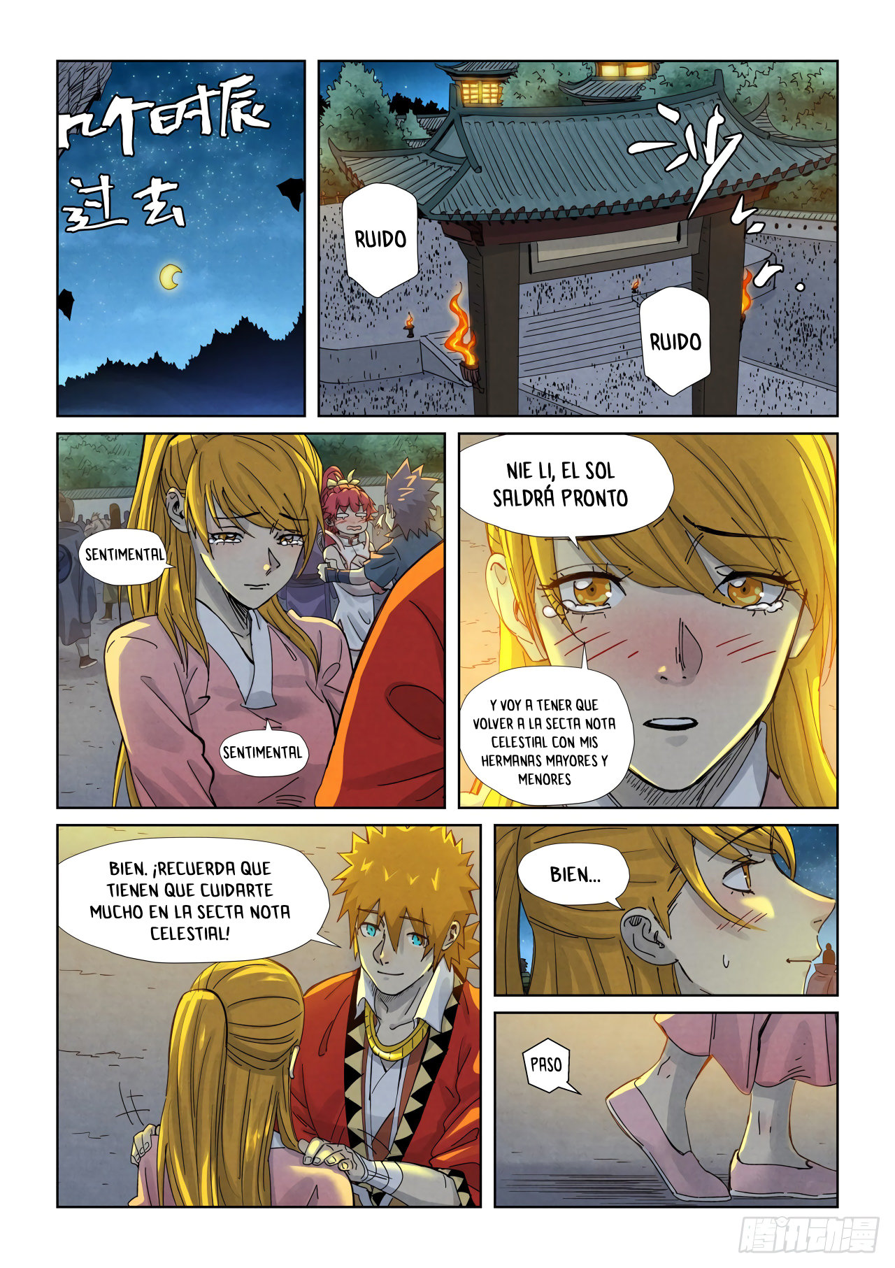 Read Tales of Demons and Gods ES Manga Online