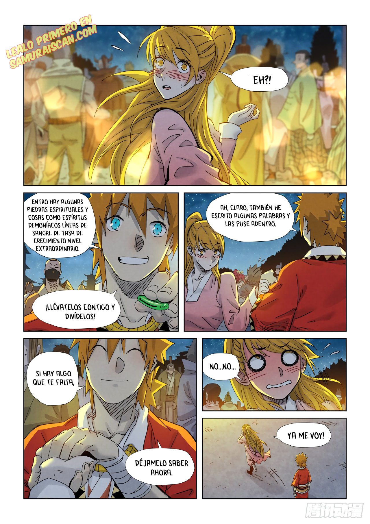 Read Tales of Demons and Gods ES Manga Online