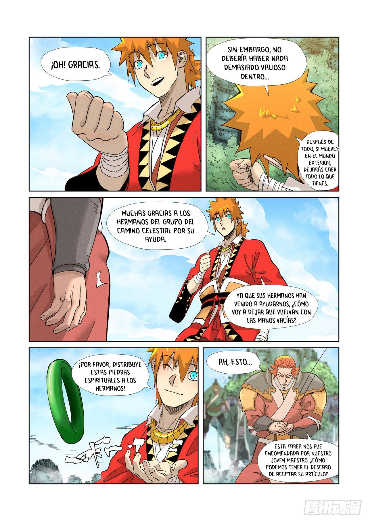 Read Tales of Demons and Gods ES Manga Online