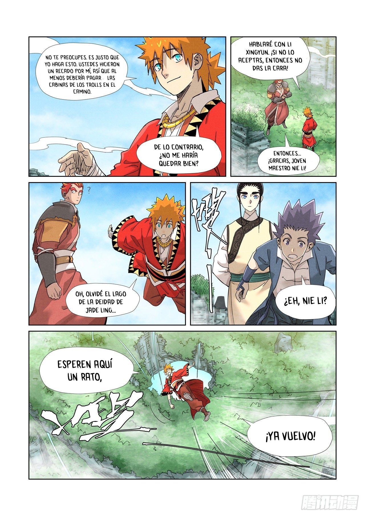 Read Tales of Demons and Gods ES Manga Online