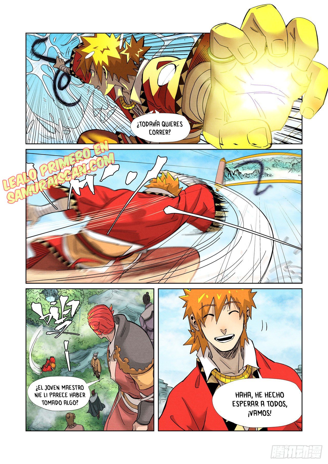 Read Tales of Demons and Gods ES Manga Online