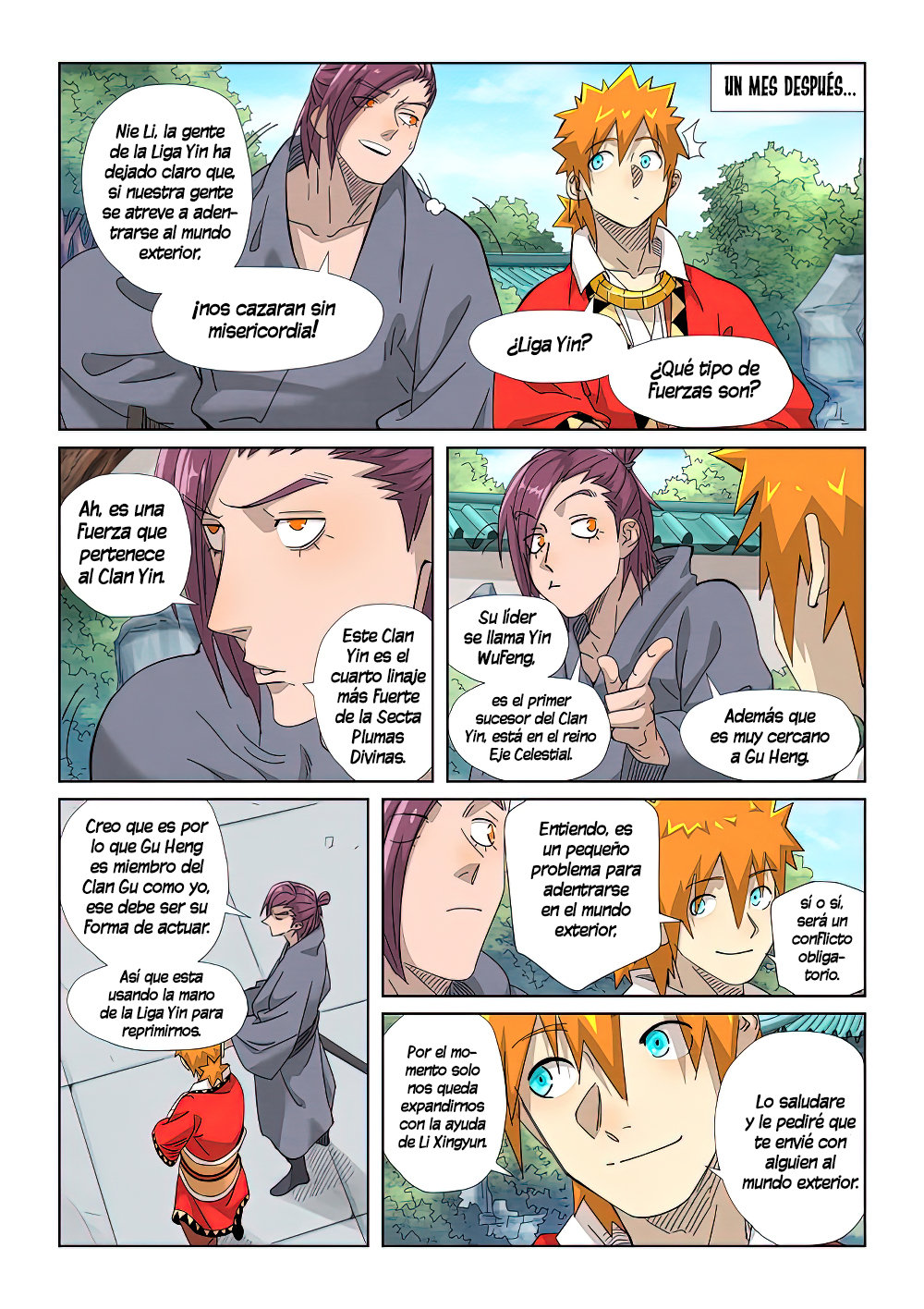 Read Tales of Demons and Gods ES Manga Online