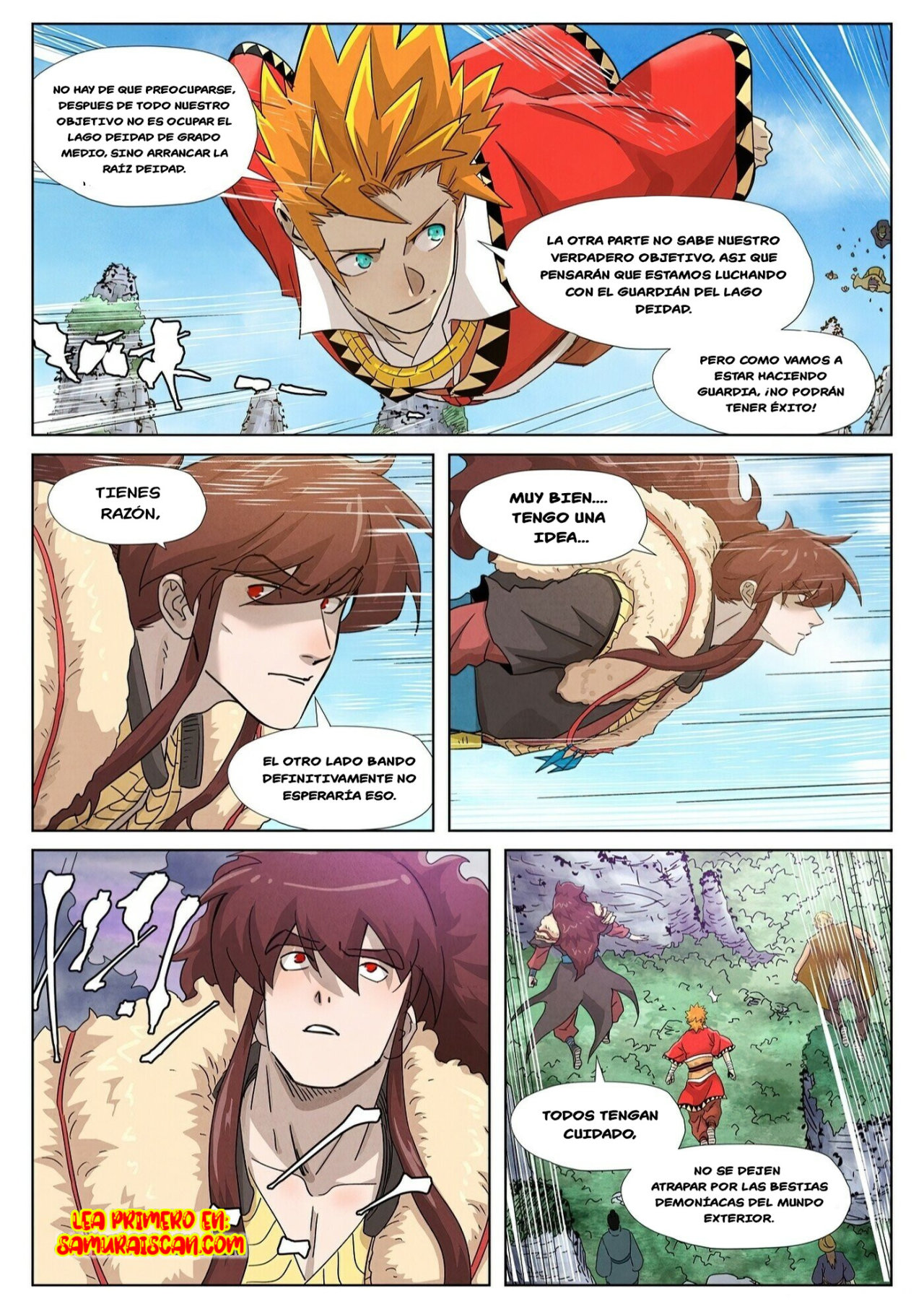 Read Tales of Demons and Gods ES Manga Online