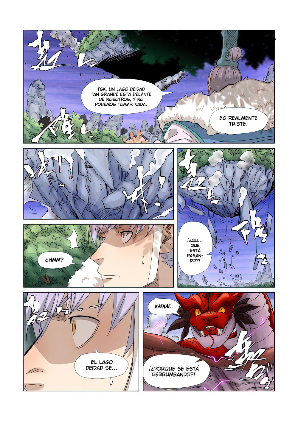 Read Tales of Demons and Gods ES Manga Online