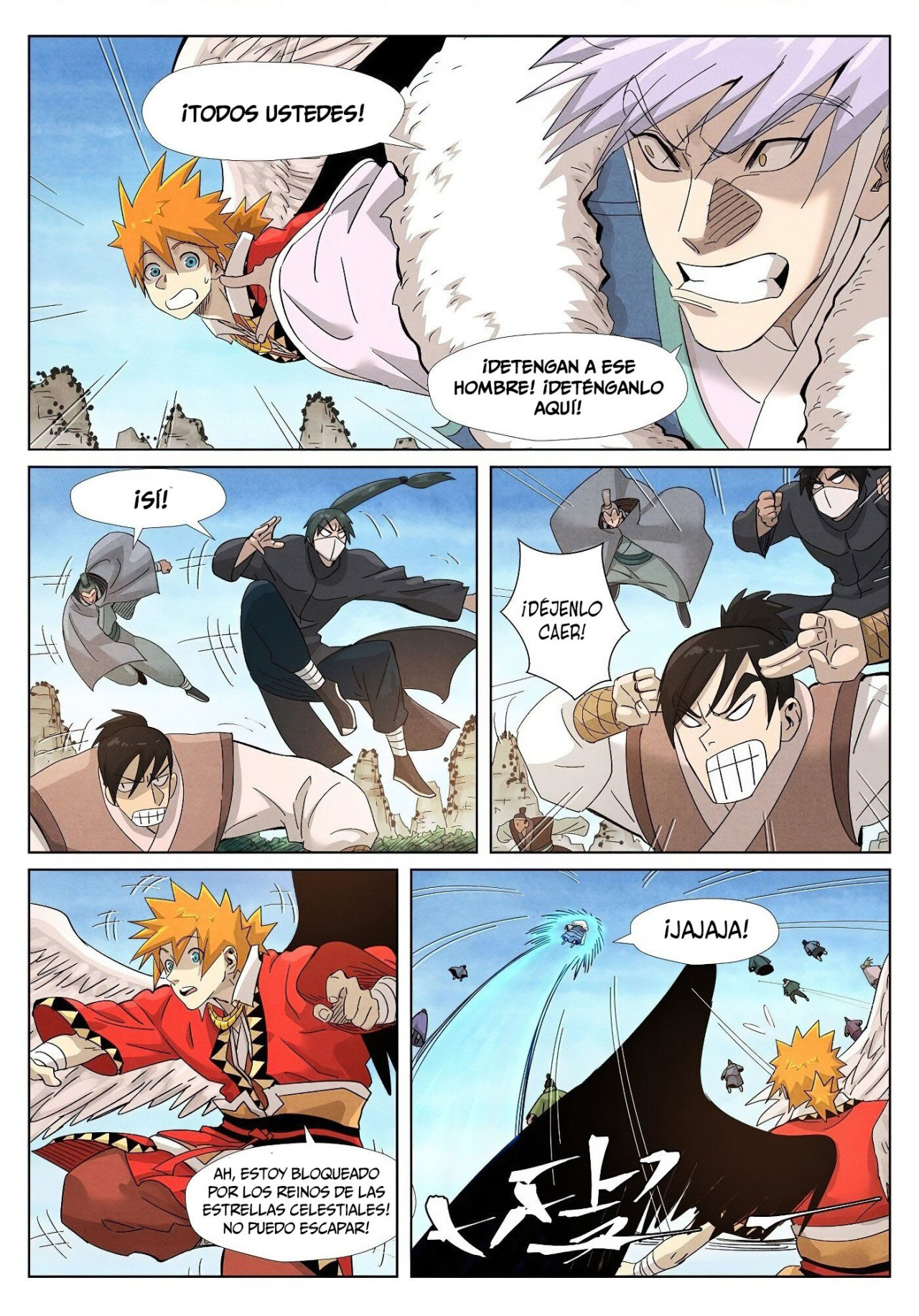 Read Tales of Demons and Gods ES Manga Online