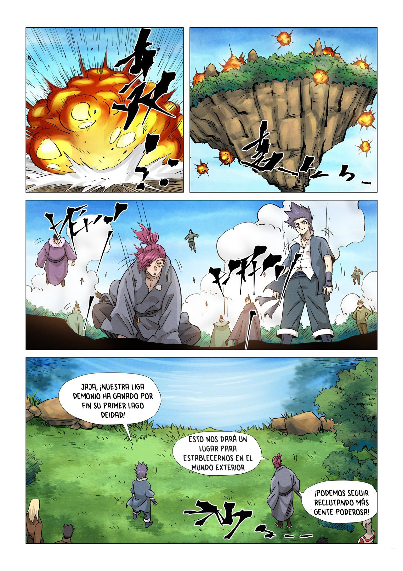 Read Tales of Demons and Gods ES Manga Online