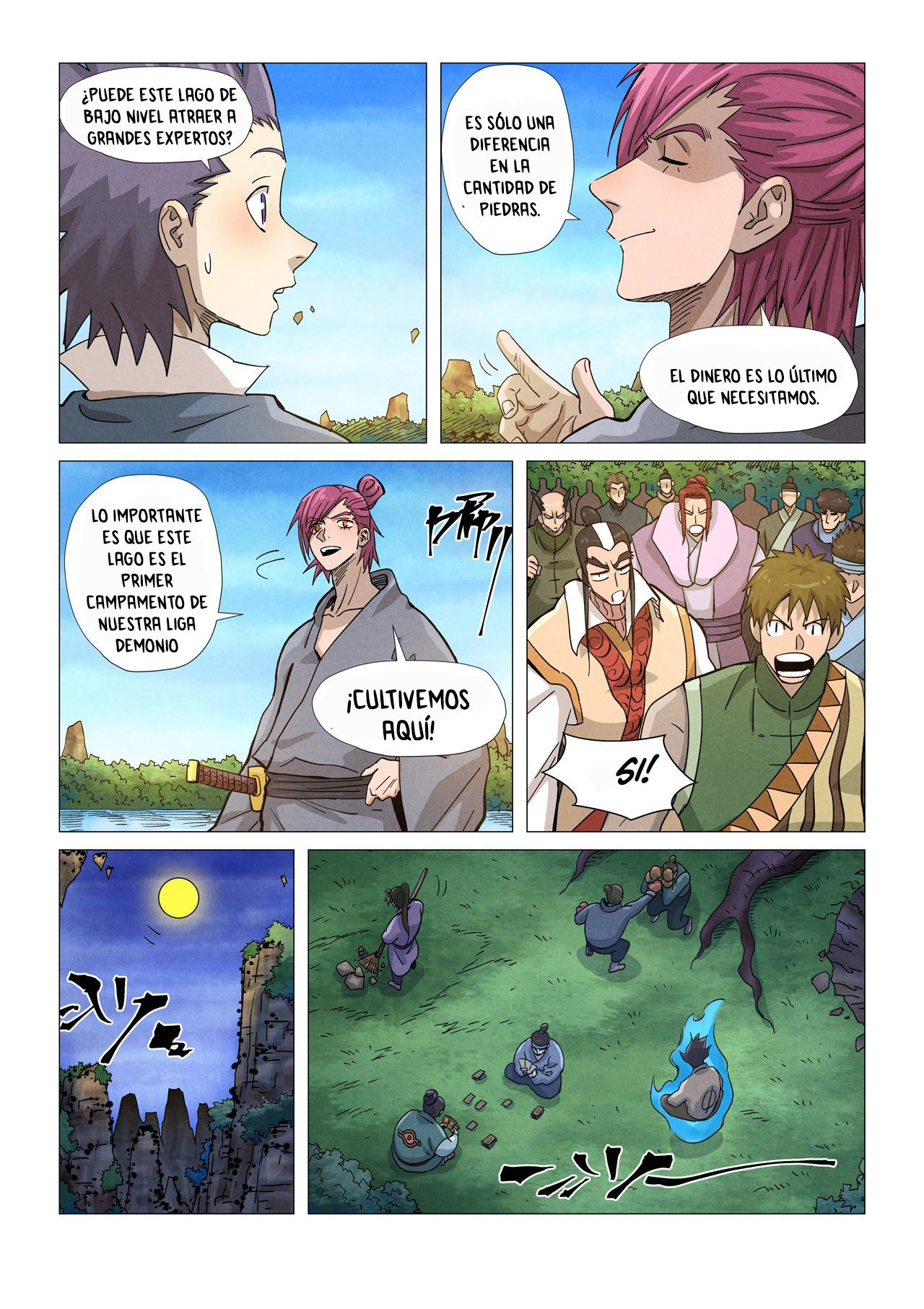 Read Tales of Demons and Gods ES Manga Online