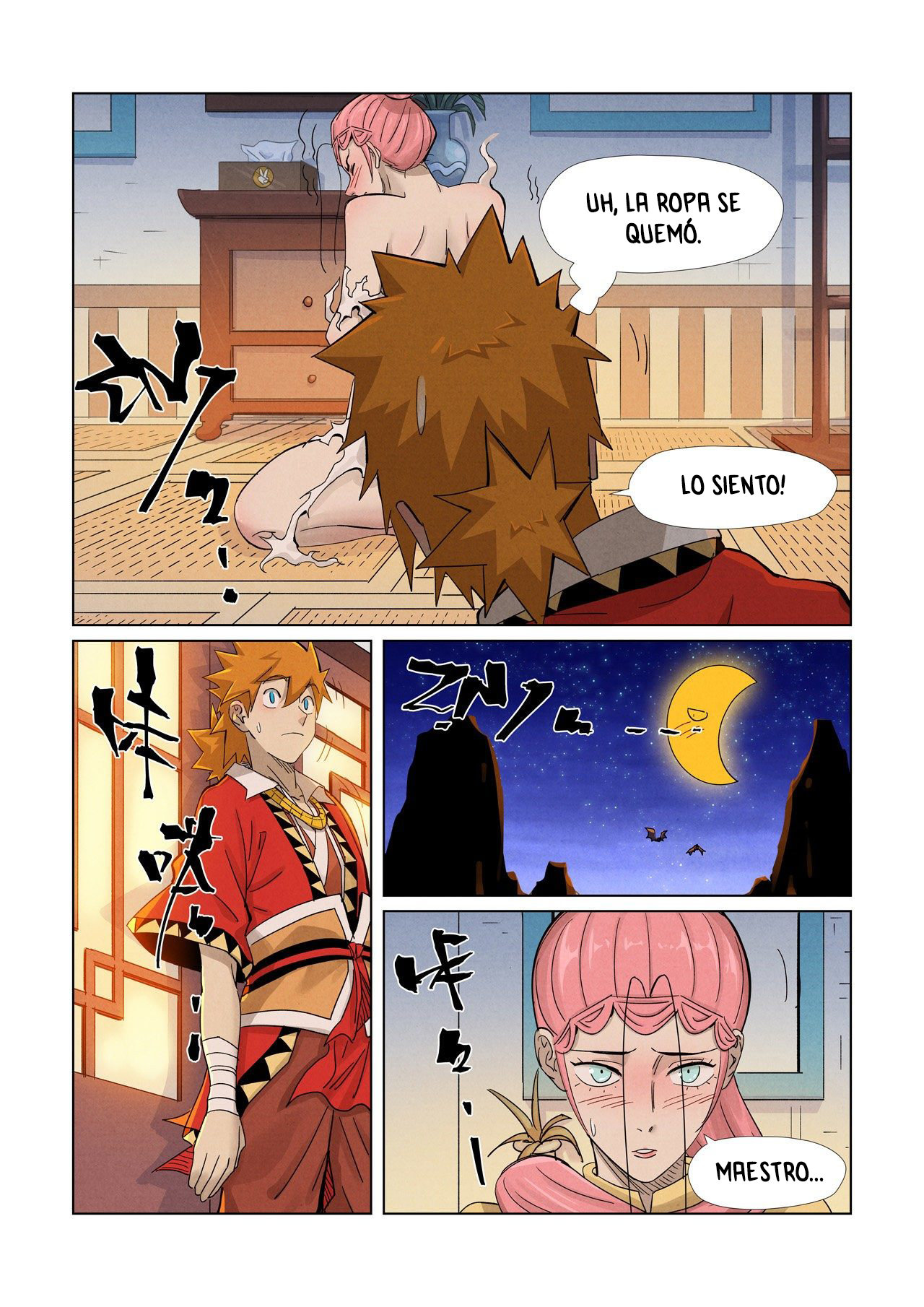Read Tales of Demons and Gods ES Manga Online