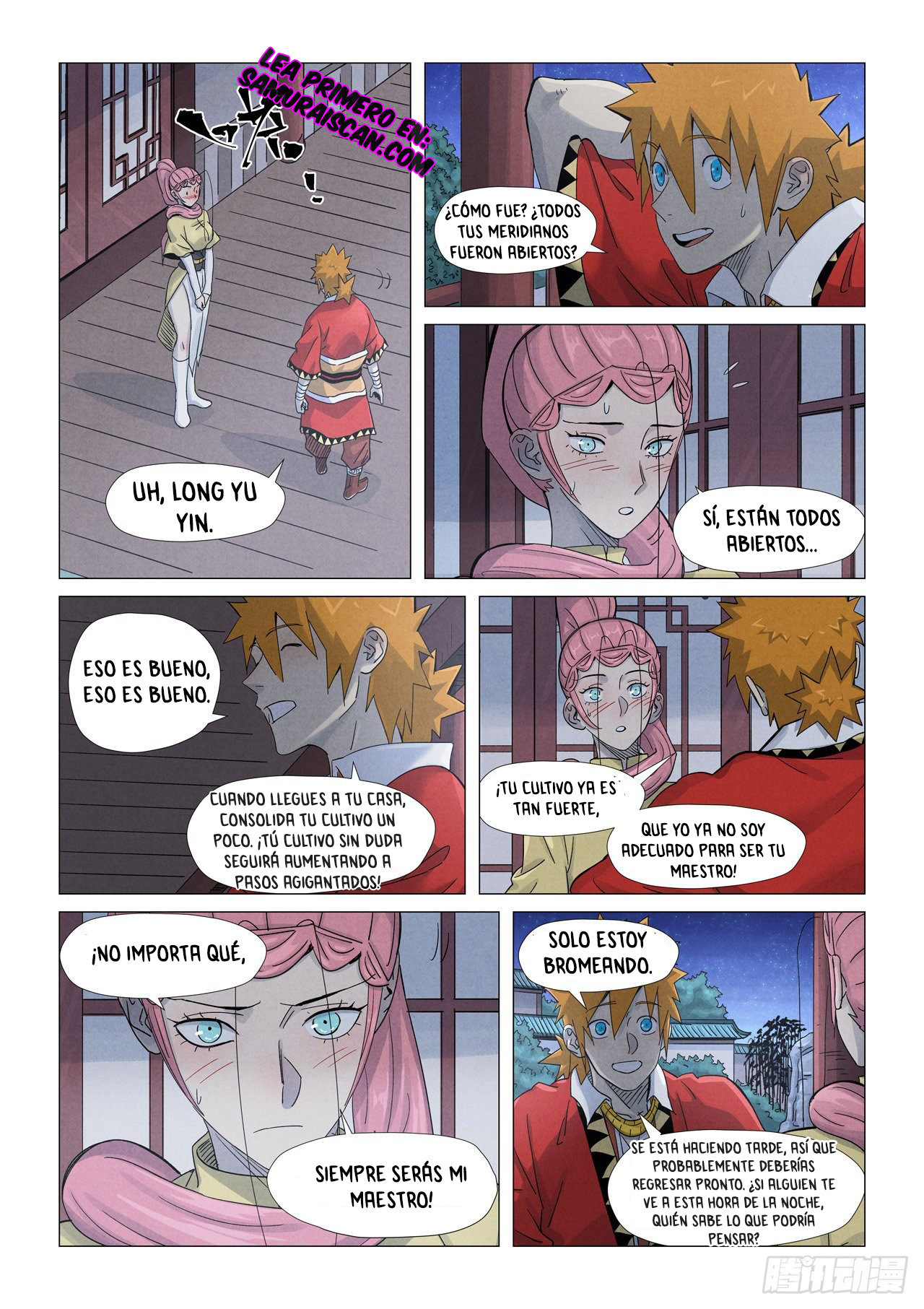 Read Tales of Demons and Gods ES Manga Online