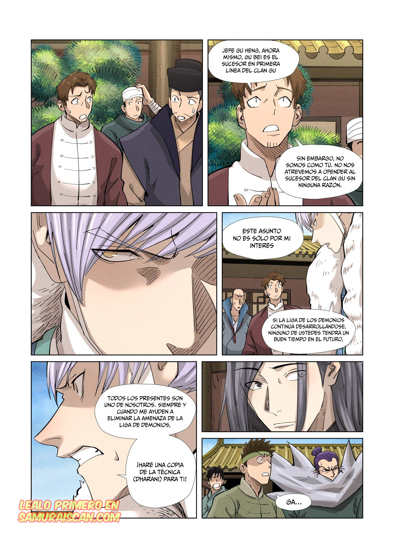 Read Tales of Demons and Gods ES Manga Online