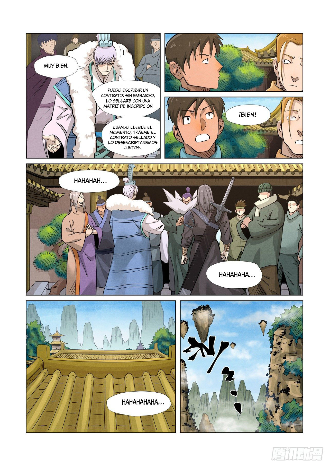 Read Tales of Demons and Gods ES Manga Online
