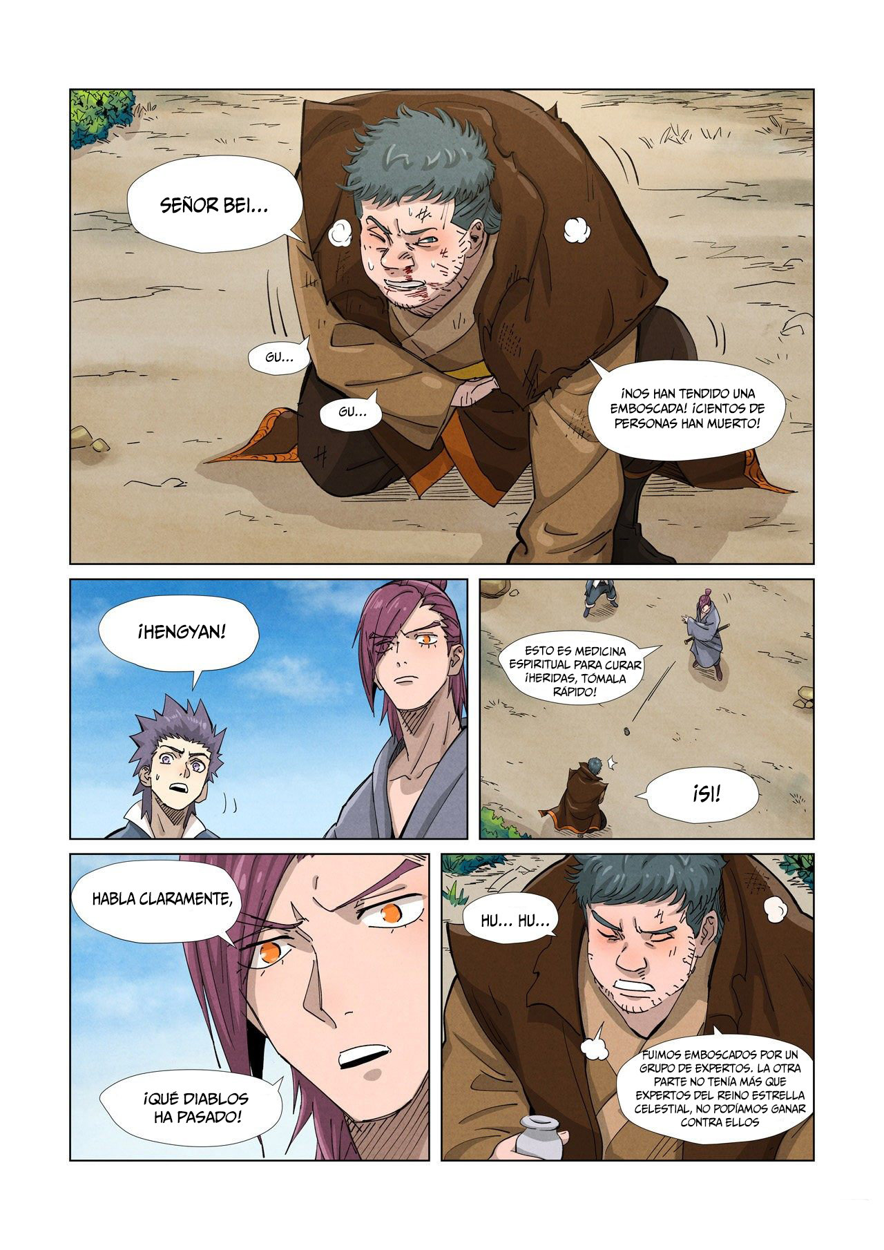 Read Tales of Demons and Gods ES Manga Online