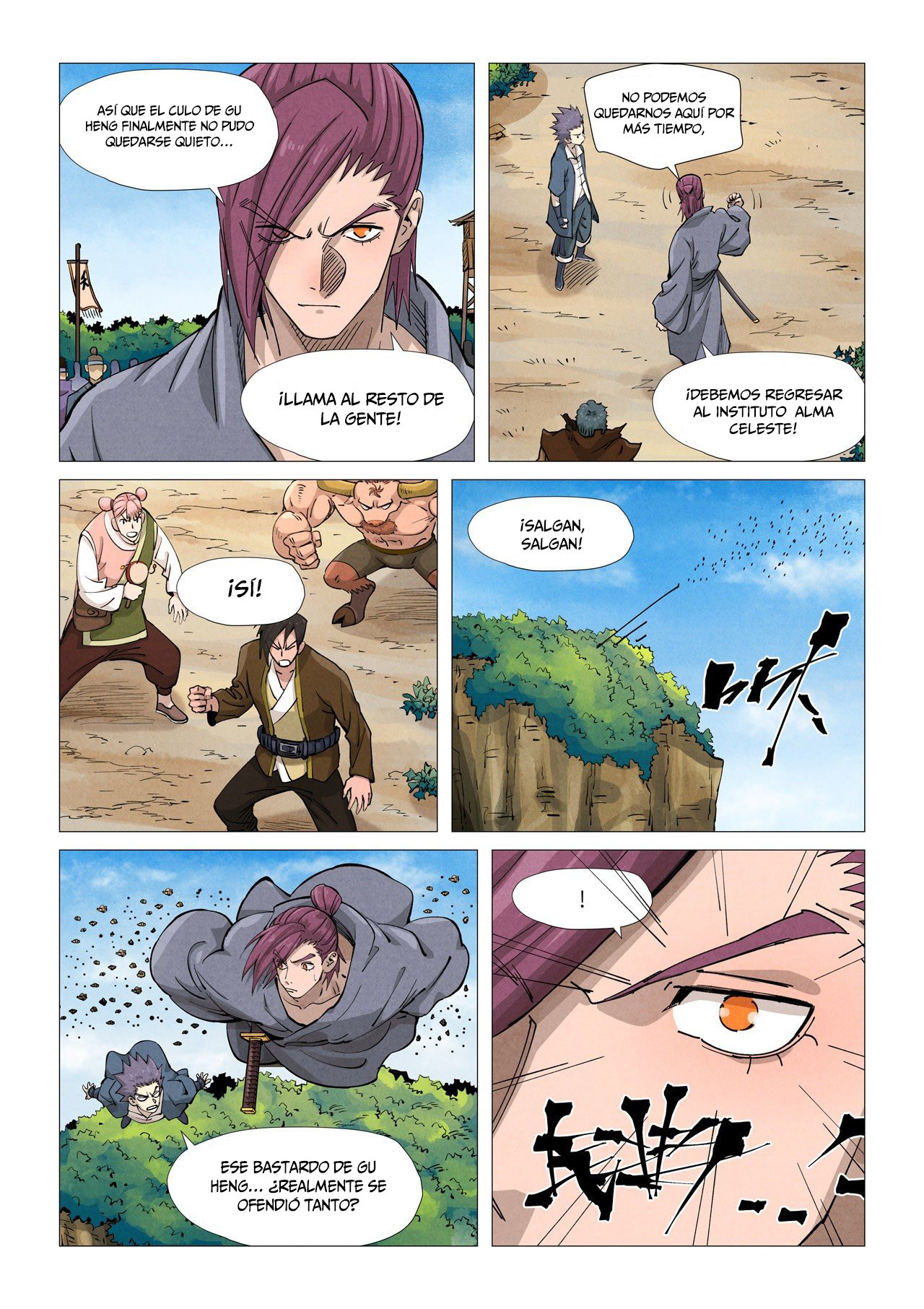 Read Tales of Demons and Gods ES Manga Online