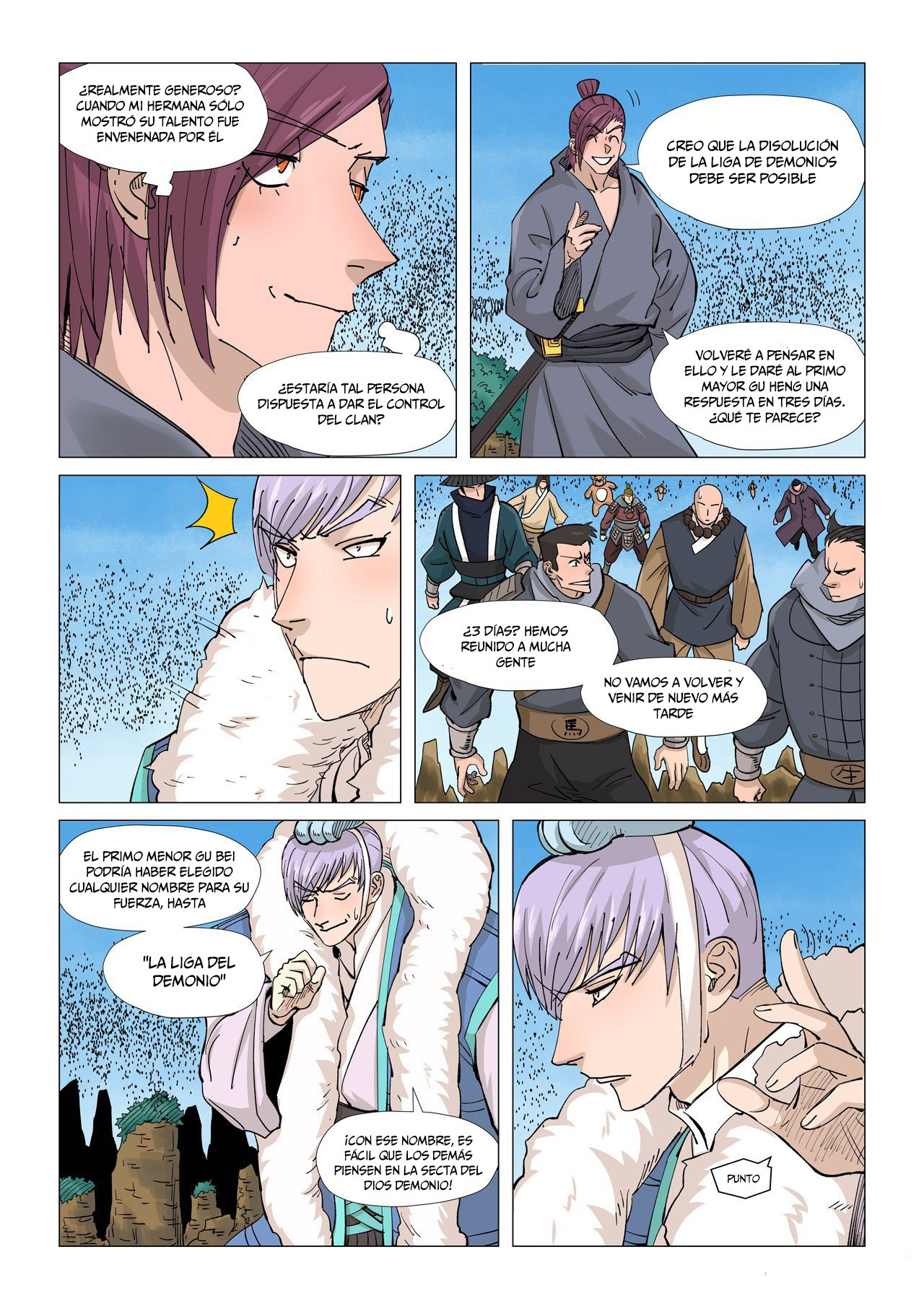 Read Tales of Demons and Gods ES Manga Online