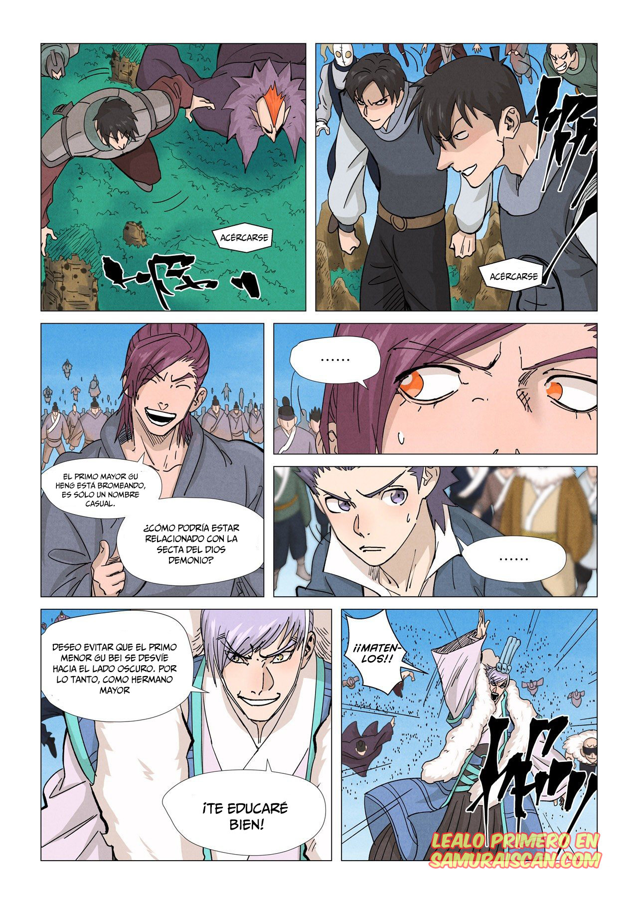 Read Tales of Demons and Gods ES Manga Online