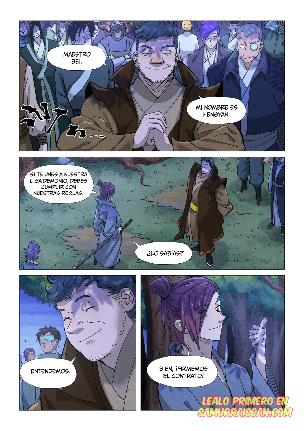 Read Tales of Demons and Gods ES Manga Online