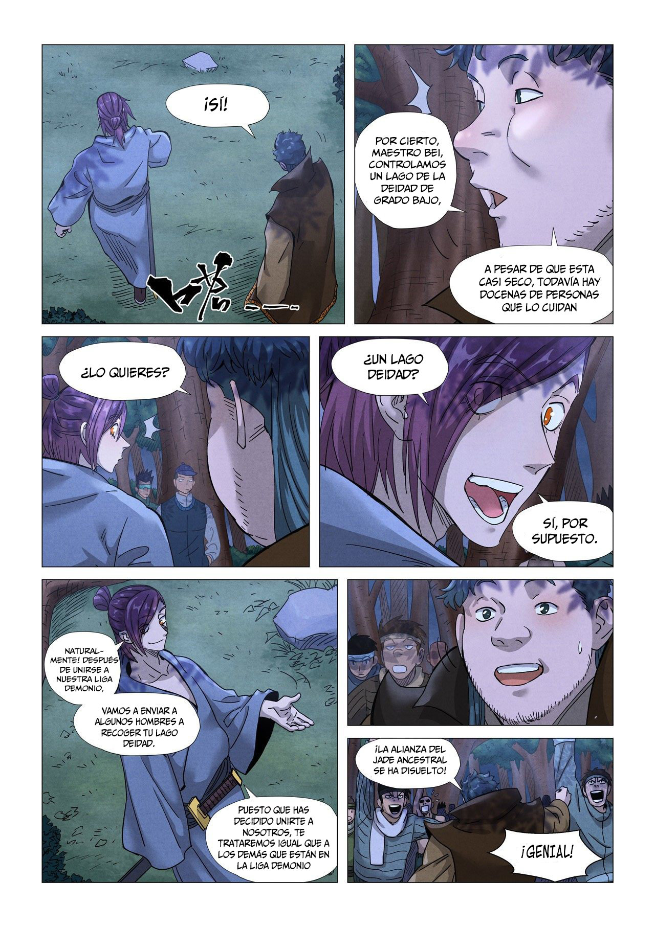 Read Tales of Demons and Gods ES Manga Online