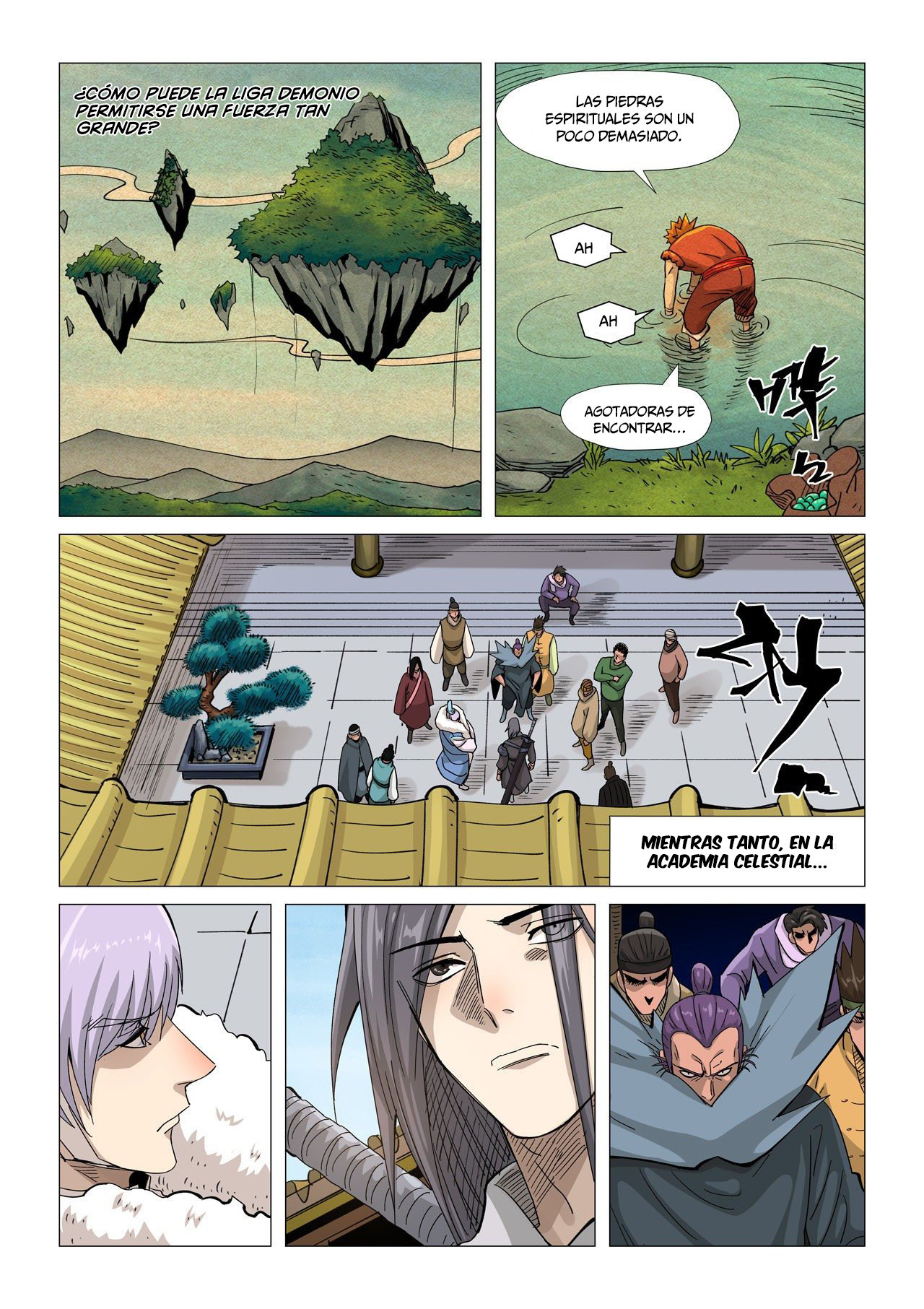 Read Tales of Demons and Gods ES Manga Online