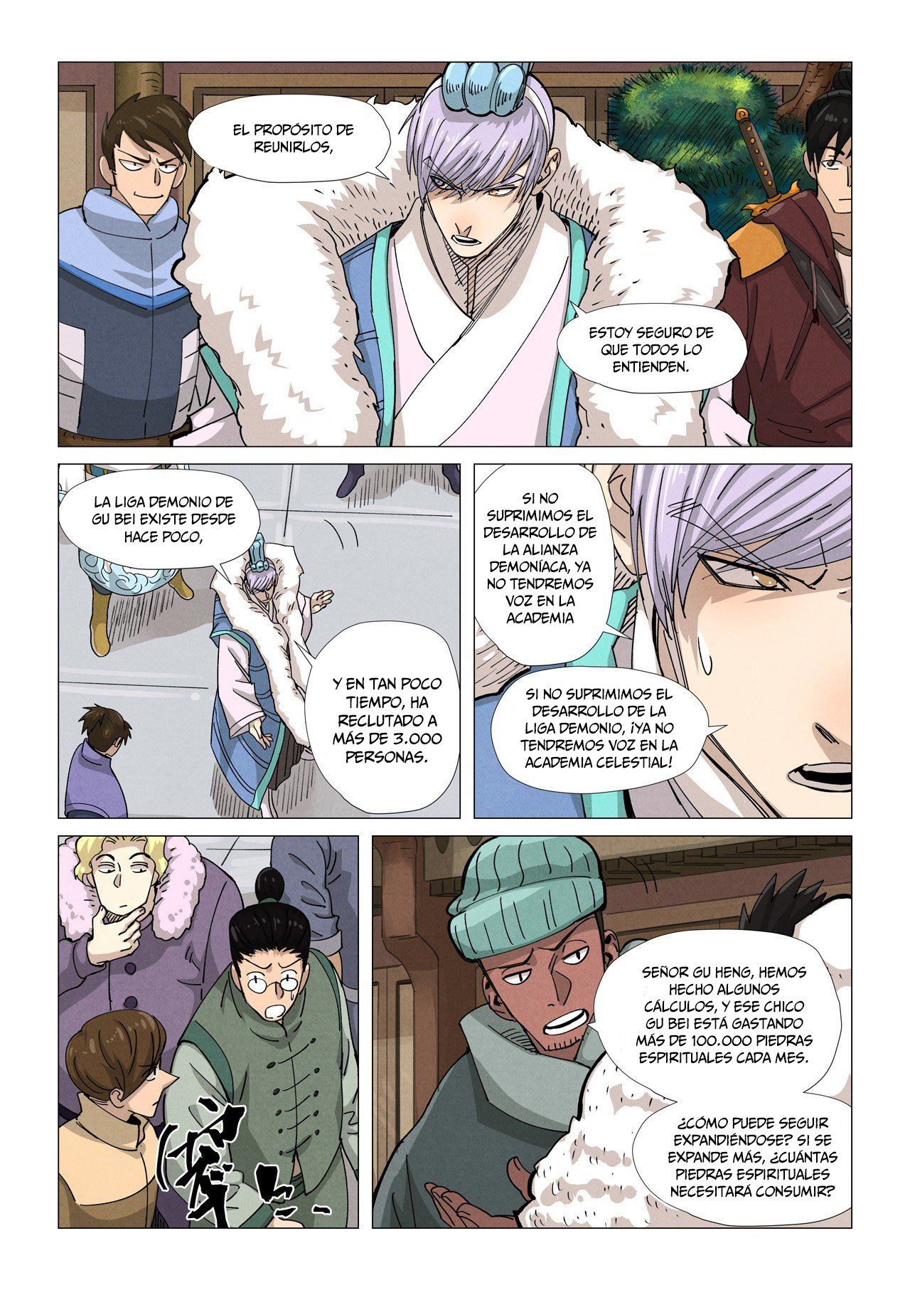 Read Tales of Demons and Gods ES Manga Online