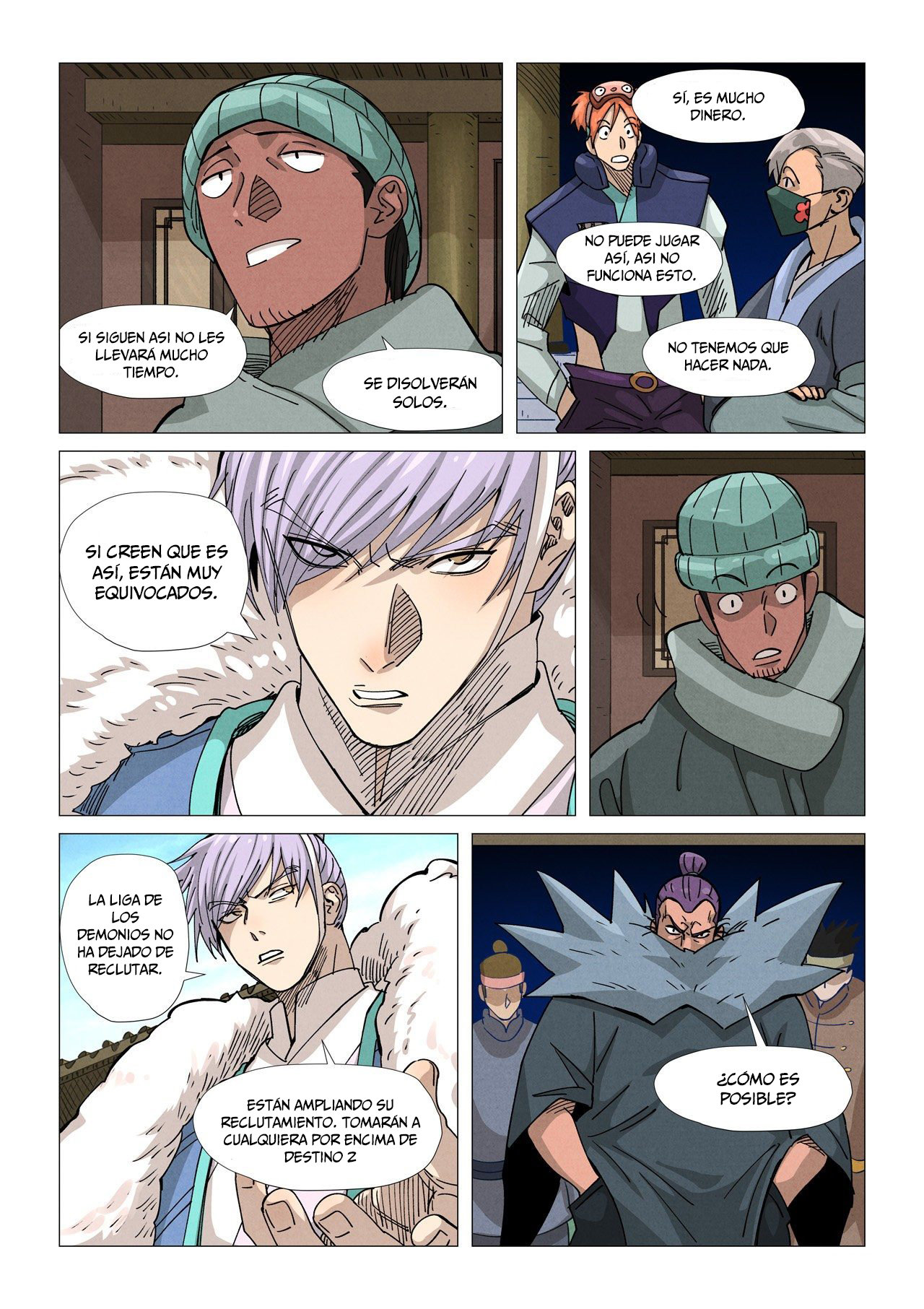 Read Tales of Demons and Gods ES Manga Online