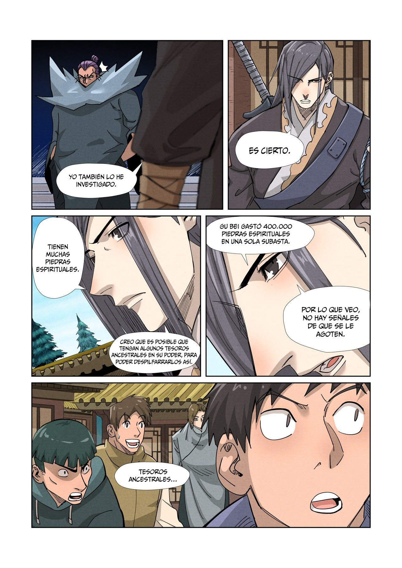 Read Tales of Demons and Gods ES Manga Online