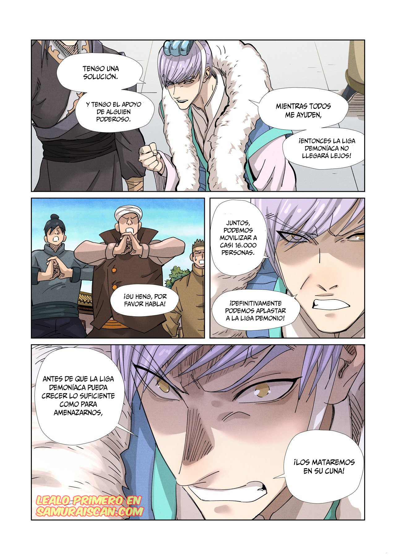 Read Tales of Demons and Gods ES Manga Online